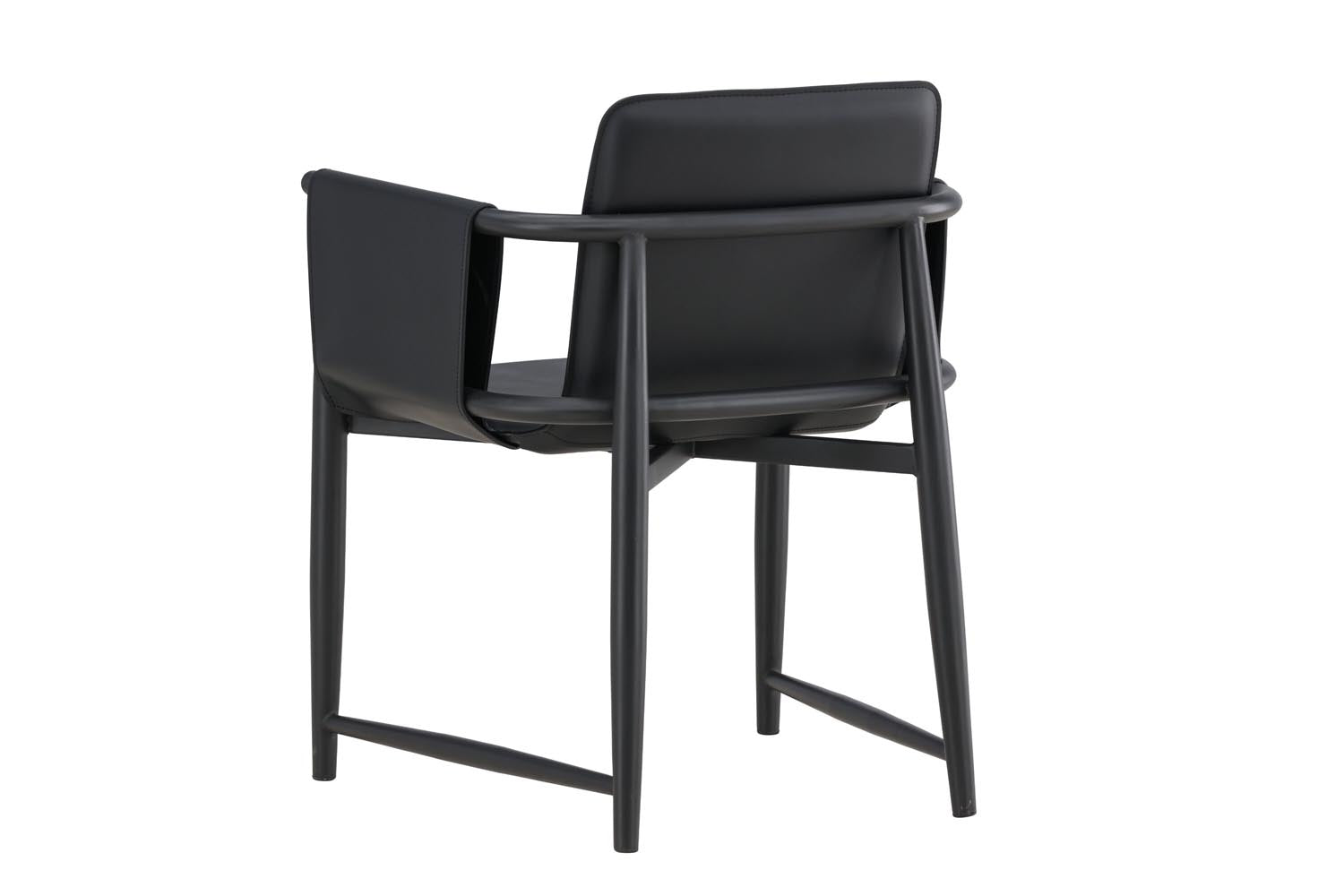 Bjäre Armlehnstuhl in Schwarz präsentiert im Onlineshop von KAQTU Design AG. Stuhl mit Armlehne ist von Vind