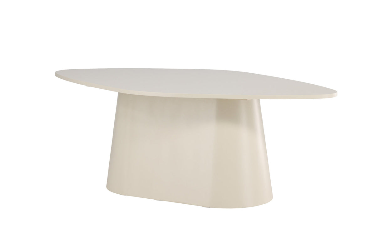 Diamond Oval Esstisch in Beige präsentiert im Onlineshop von KAQTU Design AG. Esstisch ist von Vind