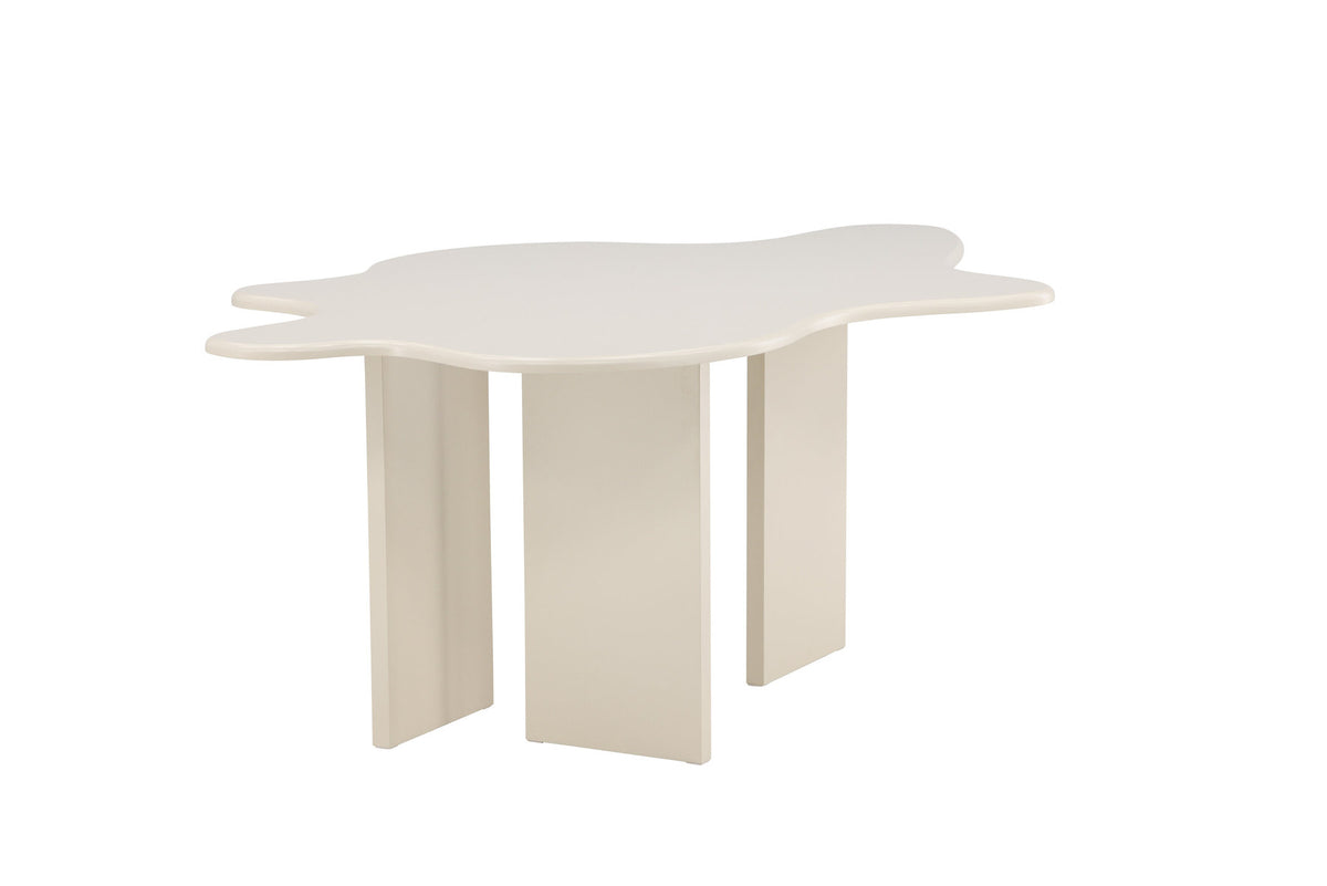 Flower Oval Esstisch in Beige präsentiert im Onlineshop von KAQTU Design AG. Esstisch ist von Vind