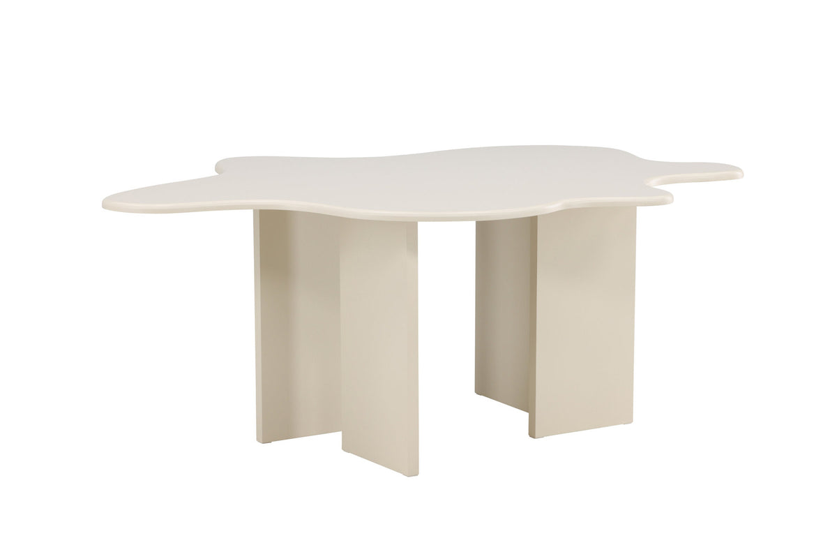 Flower Oval Esstisch in Beige präsentiert im Onlineshop von KAQTU Design AG. Esstisch ist von Vind
