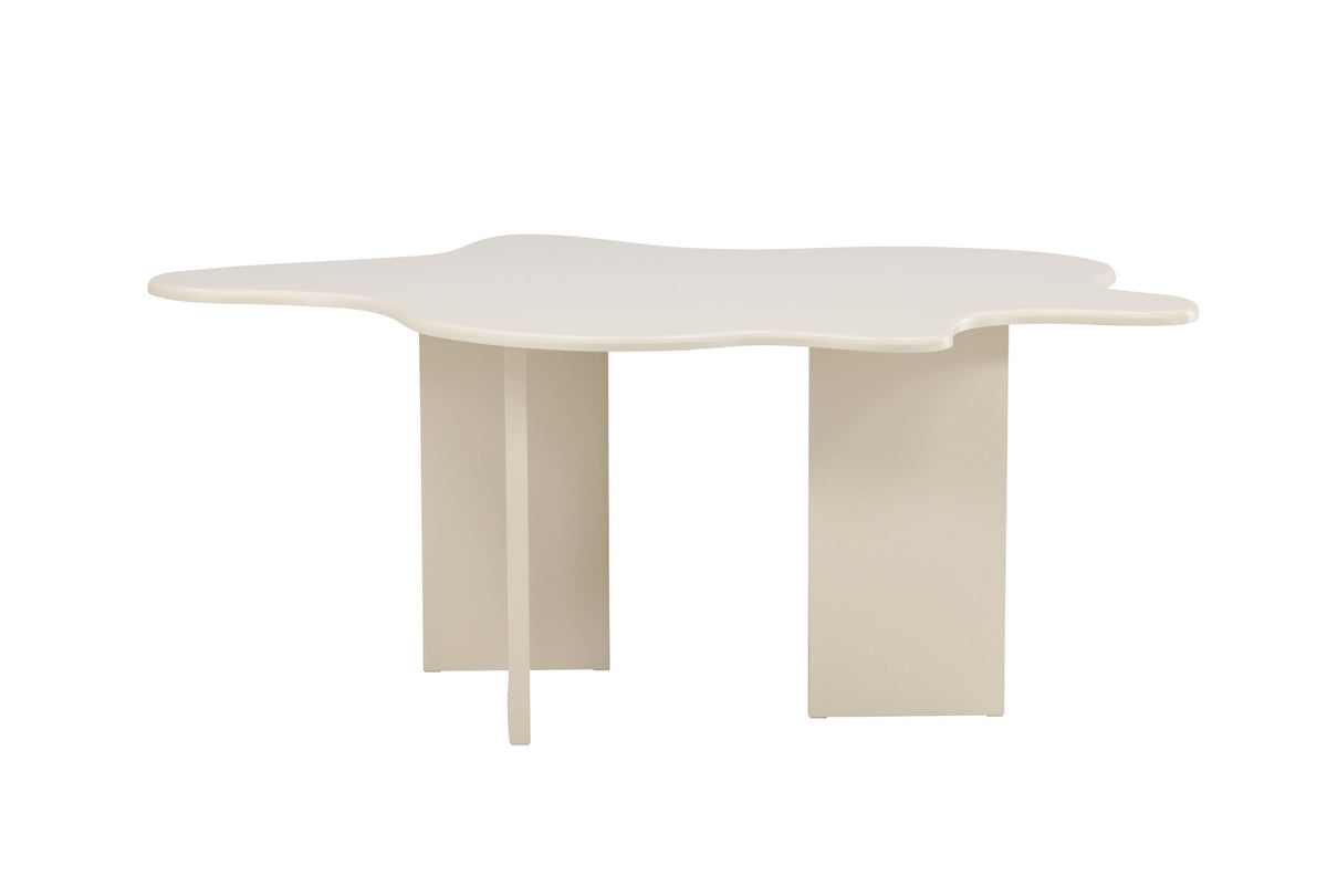 Flower Oval Esstisch in Beige präsentiert im Onlineshop von KAQTU Design AG. Esstisch ist von Vind