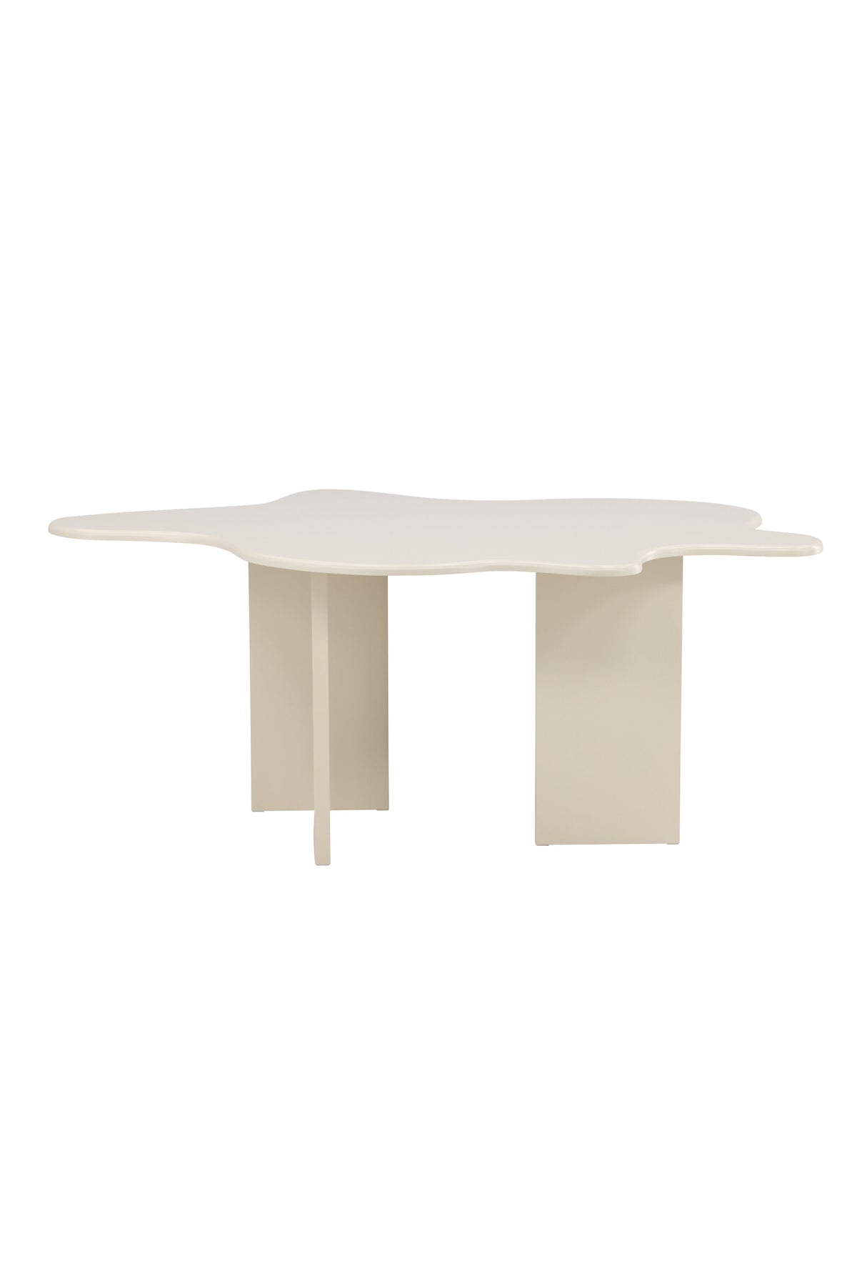 Flower Oval Esstisch in Beige präsentiert im Onlineshop von KAQTU Design AG. Esstisch ist von Vind
