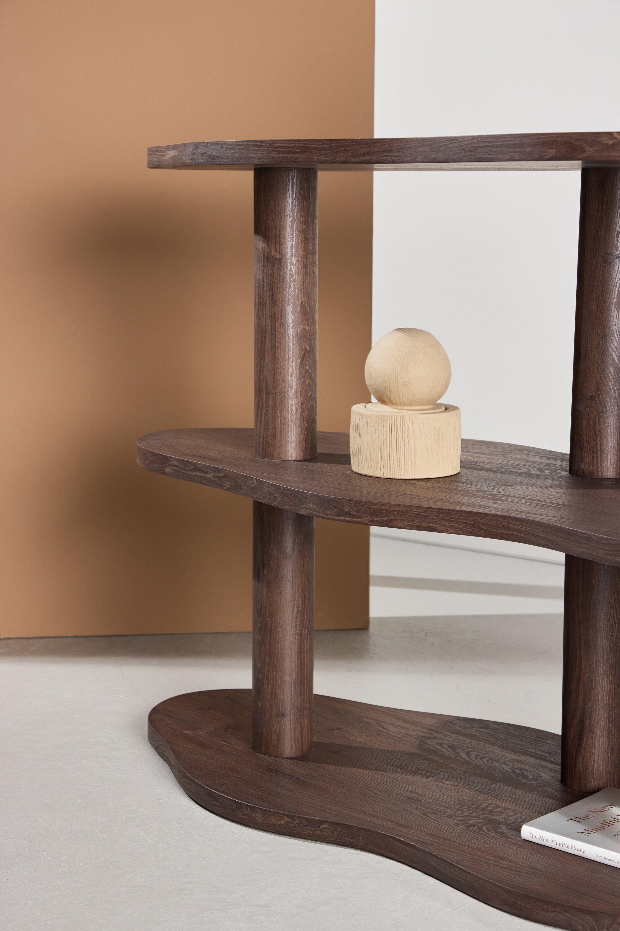Moln Regal in Mokka präsentiert im Onlineshop von KAQTU Design AG. Standregal ist von Vind