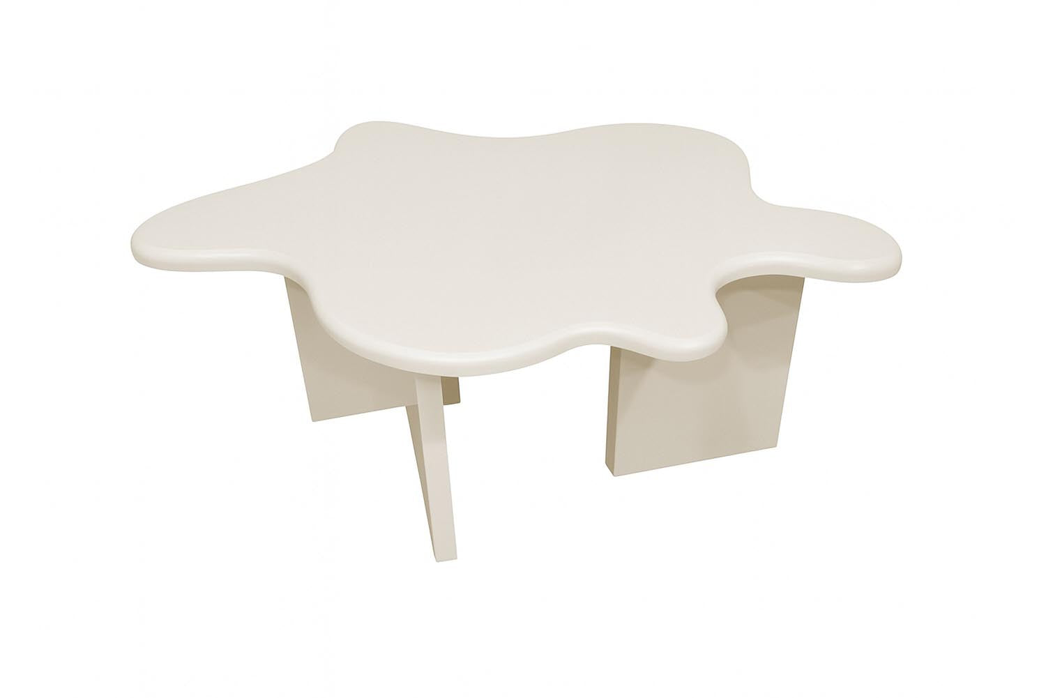 Flower Beistelltisch in Beige präsentiert im Onlineshop von KAQTU Design AG. Beistelltisch ist von Vind