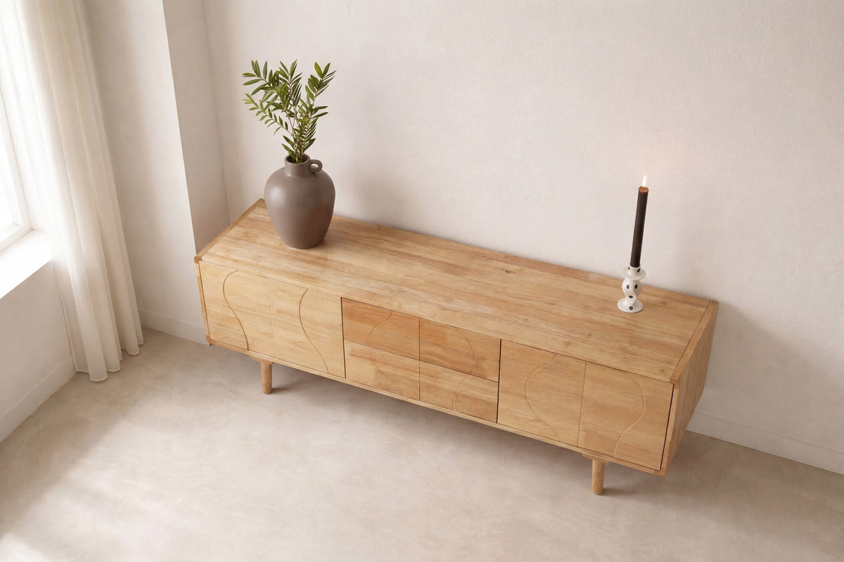 Skärhamn Sideboard in Natur präsentiert im Onlineshop von KAQTU Design AG. Sideboard ist von Vind