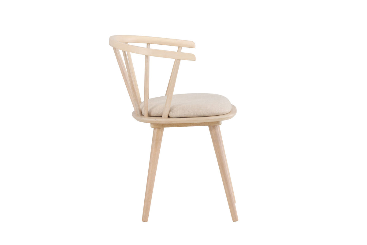 Bobby Esszimmerstuhl in Tünche präsentiert im Onlineshop von KAQTU Design AG. Stuhl ist von Venture Home