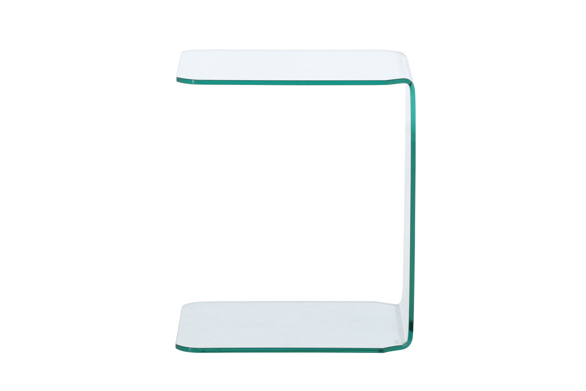 Telemark Beistelltisch in Transparent präsentiert im Onlineshop von KAQTU Design AG. Couchtisch ist von Venture Home