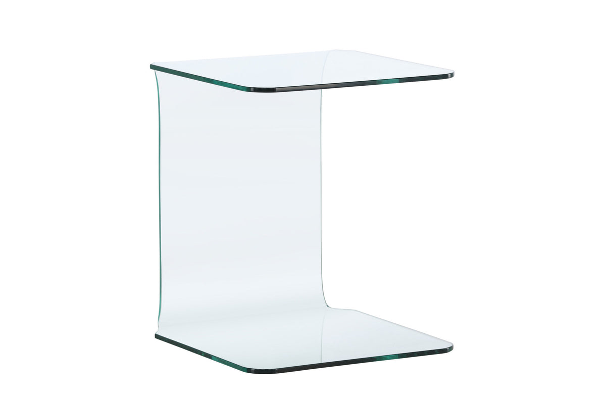 Telemark Beistelltisch in Transparent präsentiert im Onlineshop von KAQTU Design AG. Couchtisch ist von Venture Home
