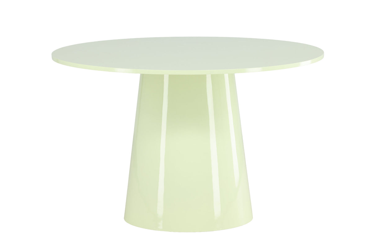 Lanzo Rundes Esstisch in Hellgrün präsentiert im Onlineshop von KAQTU Design AG. Esstisch ist von Venture Home