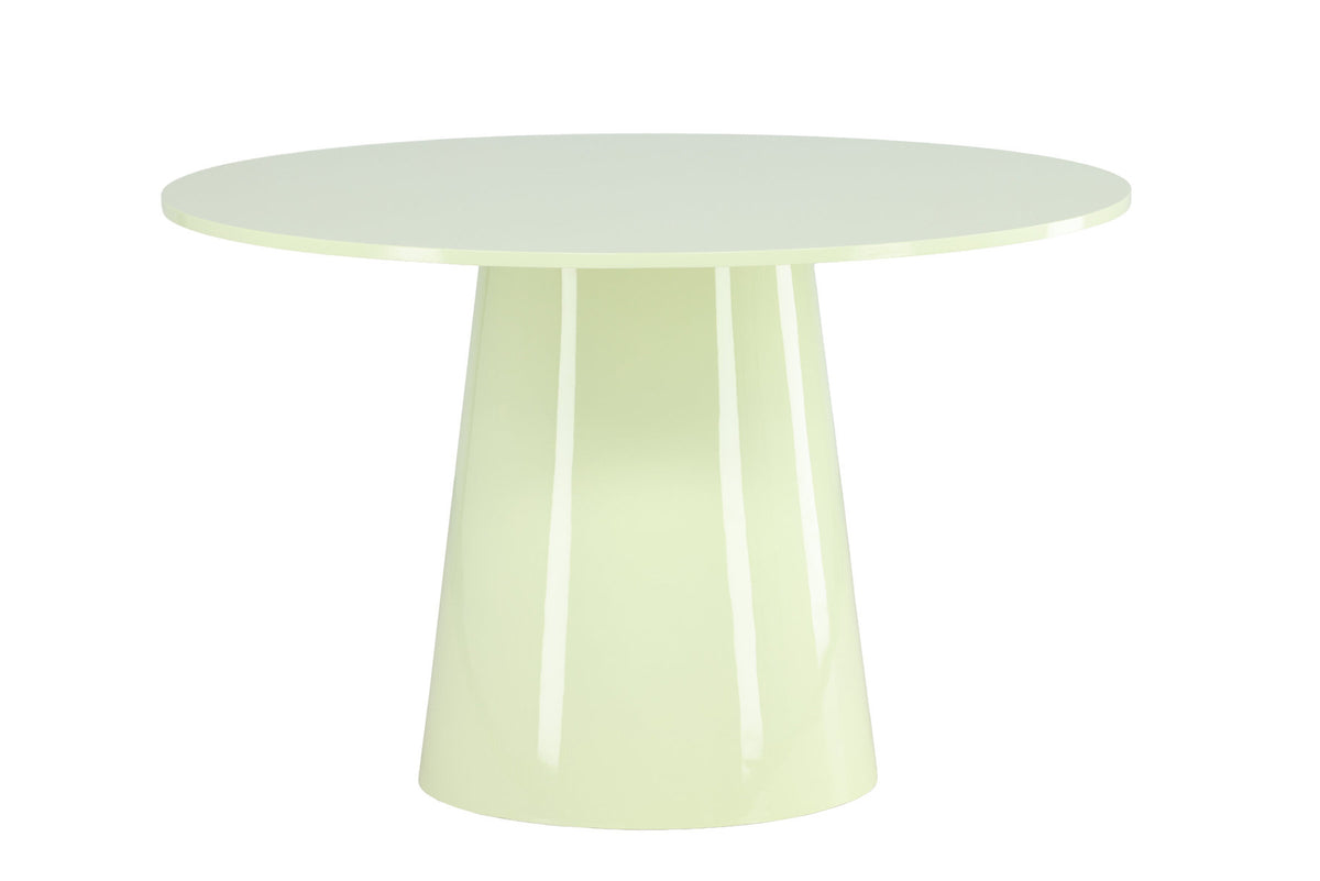 Lanzo Rundes Esstisch in Hellgrün präsentiert im Onlineshop von KAQTU Design AG. Esstisch ist von Venture Home