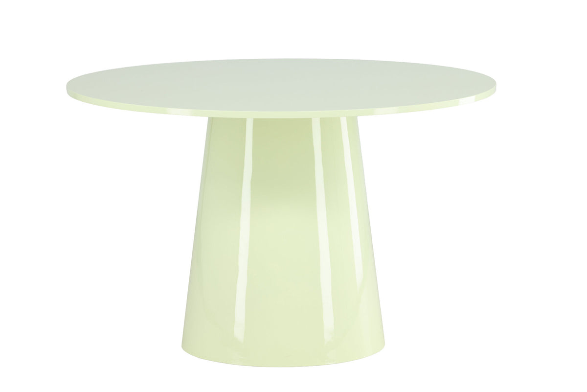 Lanzo Rundes Esstisch in Hellgrün präsentiert im Onlineshop von KAQTU Design AG. Esstisch ist von Venture Home