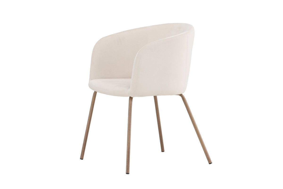 Berit Esszimmerstuhl in Beige präsentiert im Onlineshop von KAQTU Design AG. Stuhl ist von Venture Home