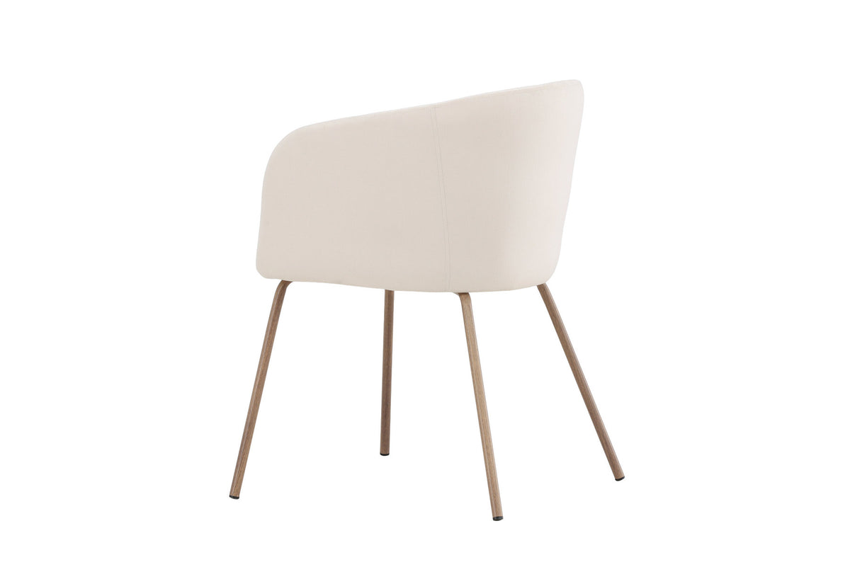 Berit Esszimmerstuhl in Beige präsentiert im Onlineshop von KAQTU Design AG. Stuhl ist von Venture Home