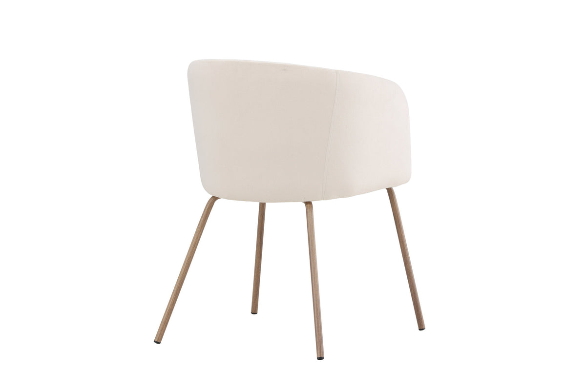 Berit Esszimmerstuhl in Beige präsentiert im Onlineshop von KAQTU Design AG. Stuhl ist von Venture Home