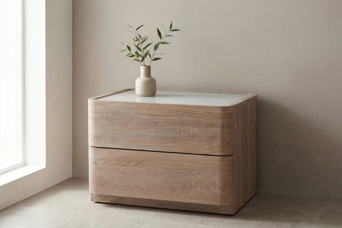 Noble Drawer in Natur präsentiert im Onlineshop von KAQTU Design AG. Kommode ist von Venture Home