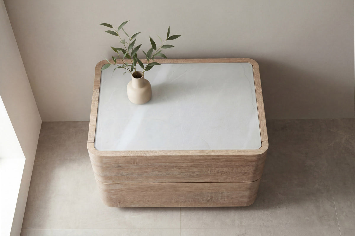 Noble Drawer in Natur präsentiert im Onlineshop von KAQTU Design AG. Kommode ist von Venture Home