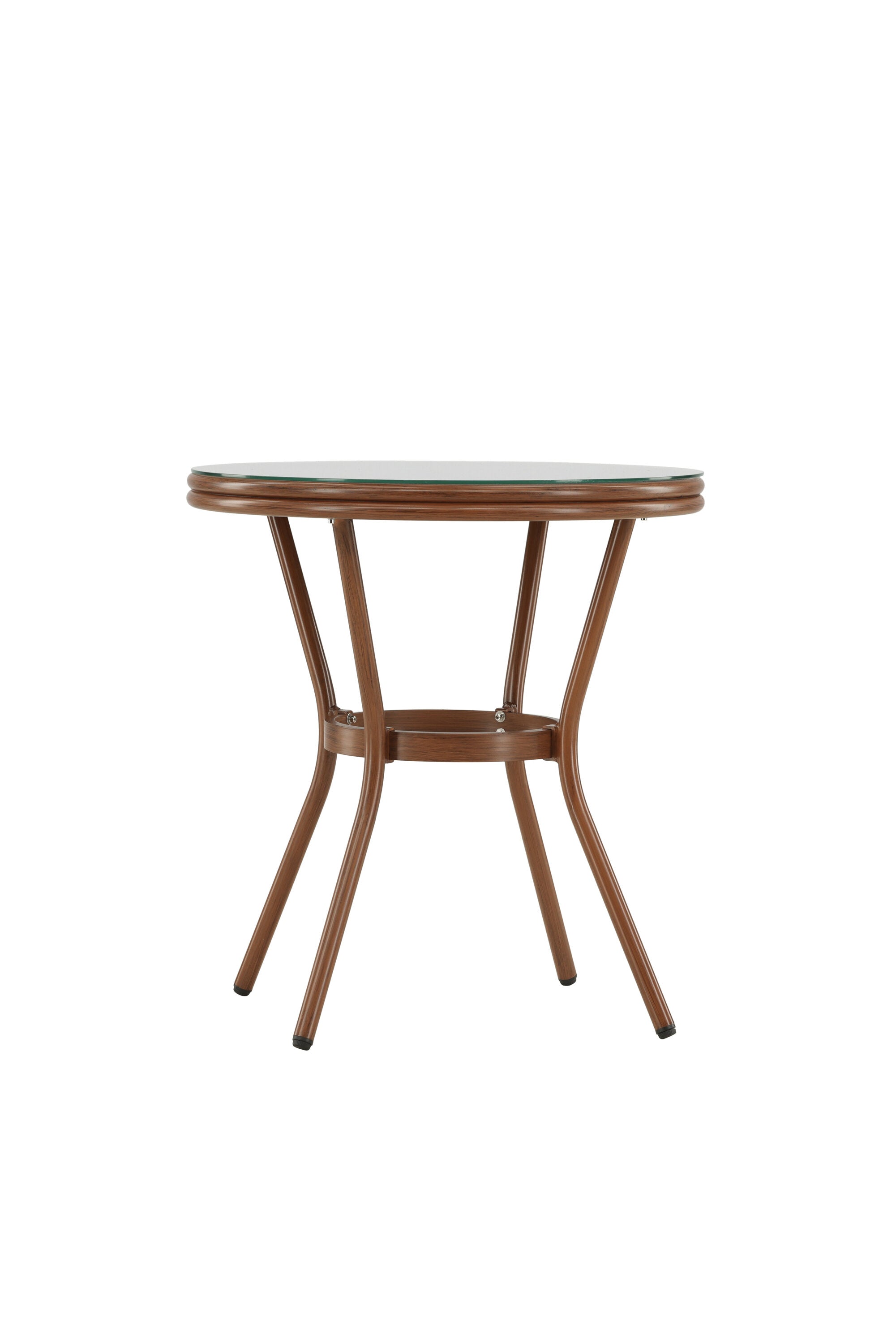 Loures Cafe Tisch in Braun-grau präsentiert im Onlineshop von KAQTU Design AG. Beistelltisch Outdoor ist von Venture Home