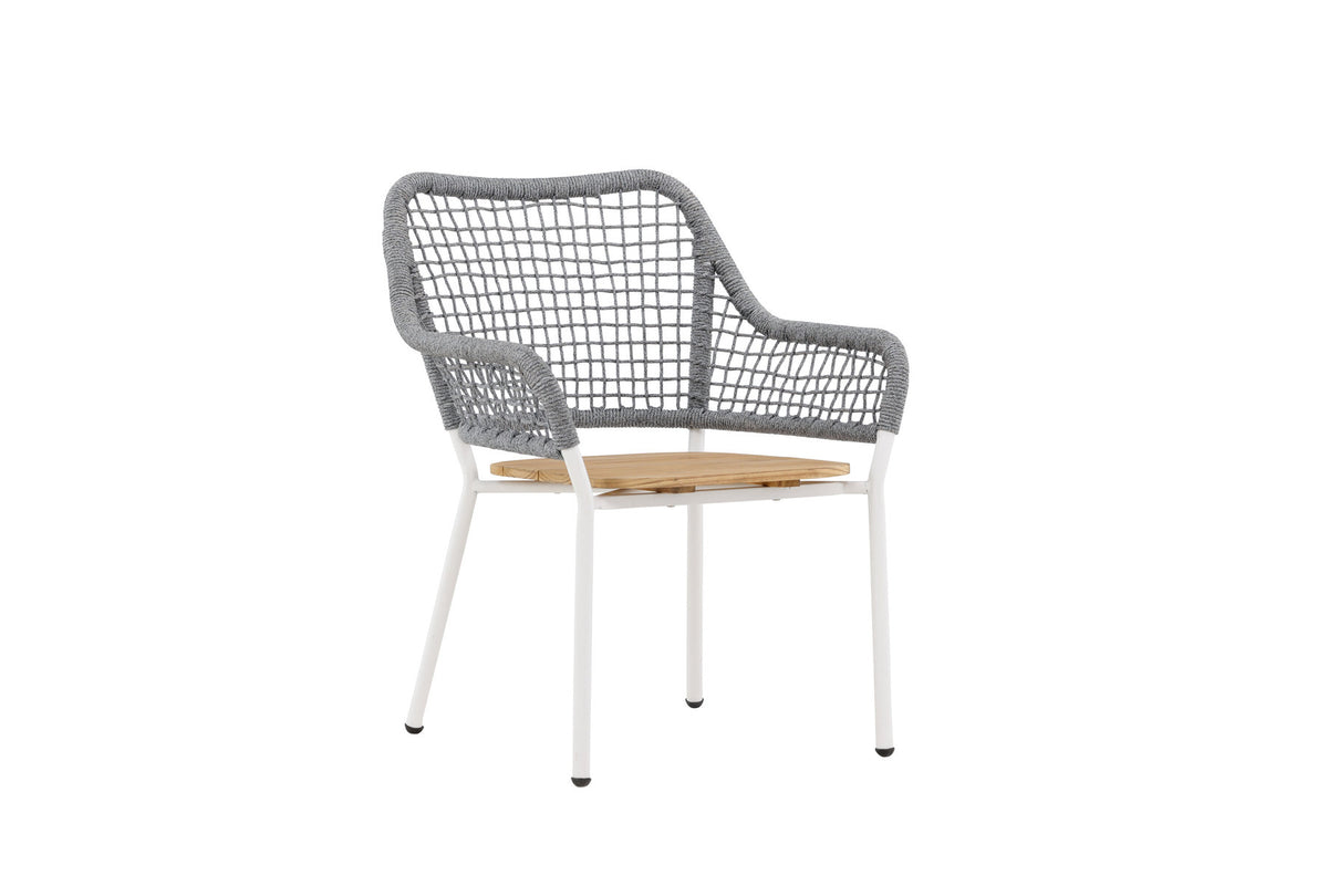 Amora Lounge Stuhl in Grau präsentiert im Onlineshop von KAQTU Design AG. Outdoor-Sessel ist von Venture Home
