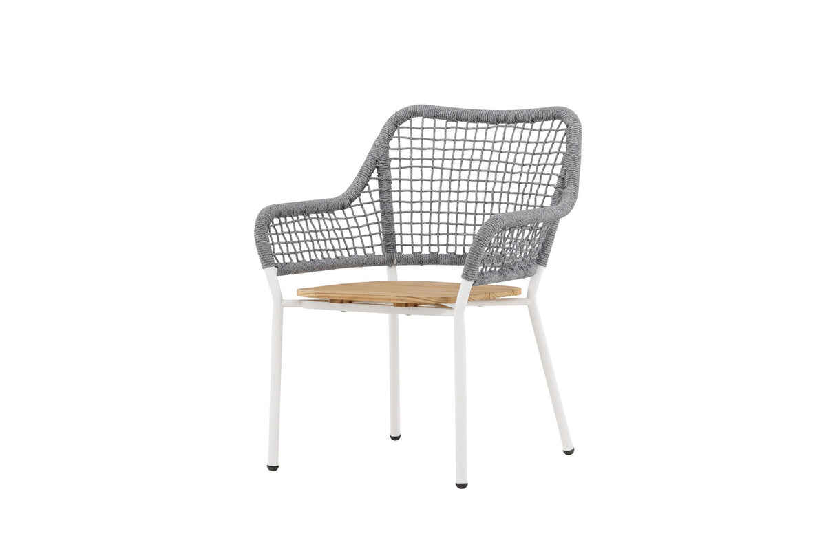 Amora Lounge Stuhl in Grau präsentiert im Onlineshop von KAQTU Design AG. Outdoor-Sessel ist von Venture Home
