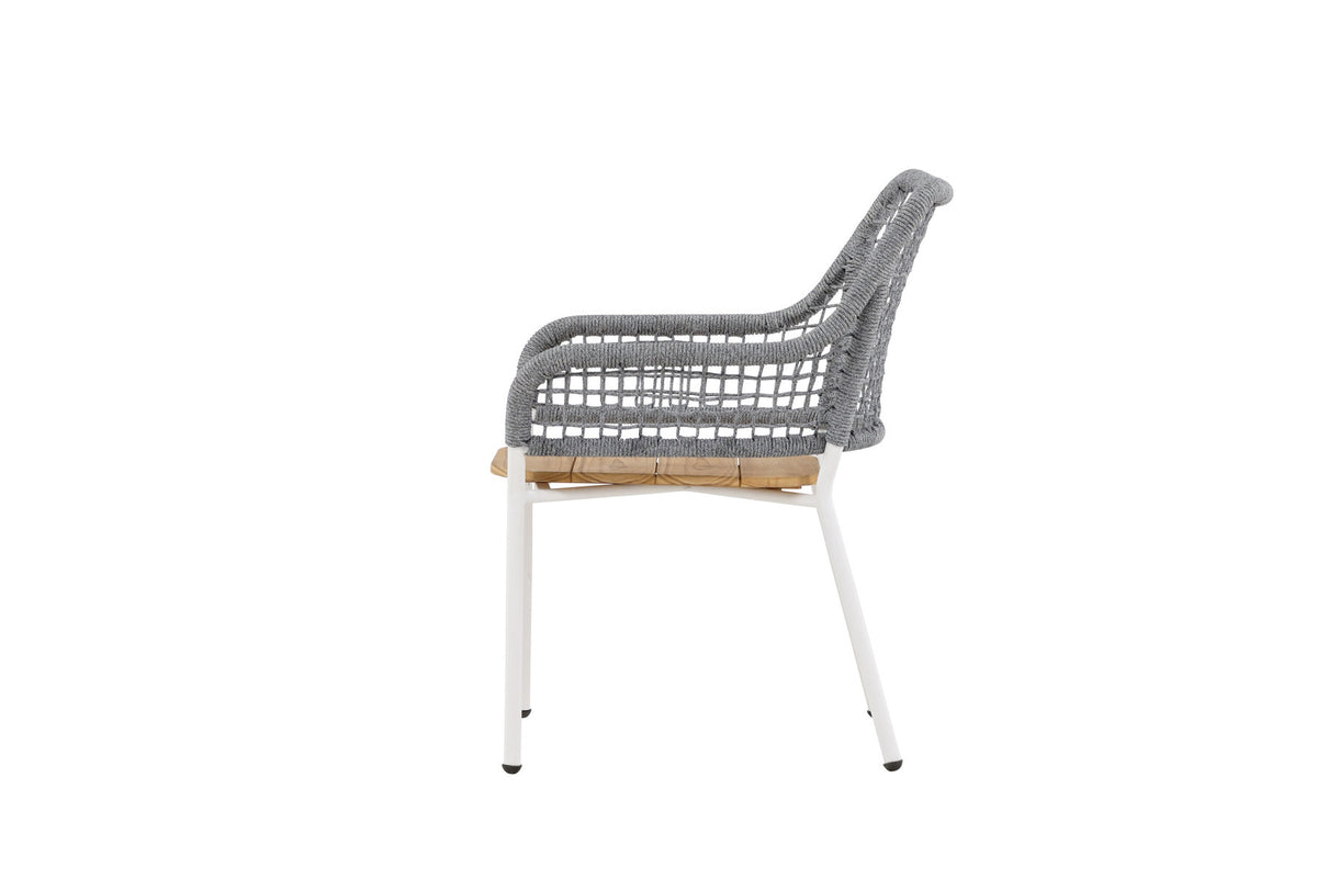Amora Lounge Stuhl in Grau präsentiert im Onlineshop von KAQTU Design AG. Outdoor-Sessel ist von Venture Home