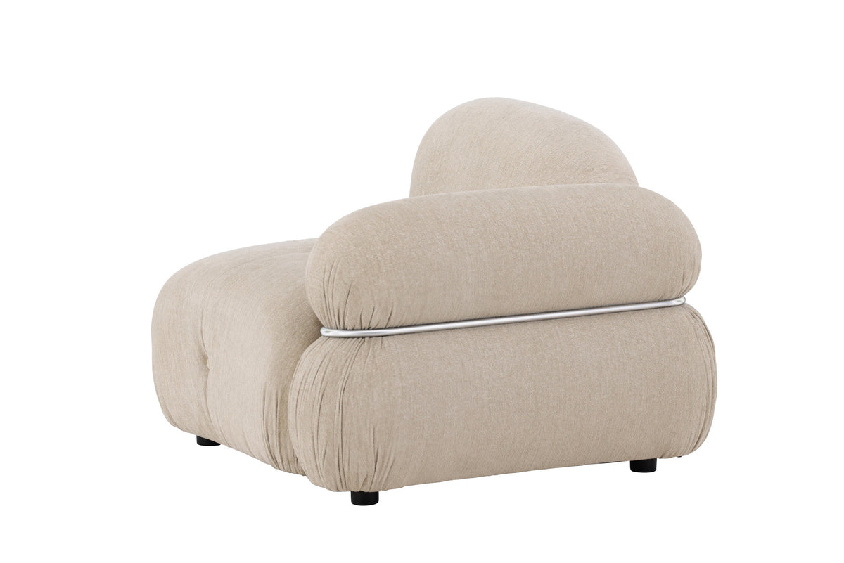 Mika Sofa-Modul in Beige präsentiert im Onlineshop von KAQTU Design AG. Modulares Sofa ist von Venture Home