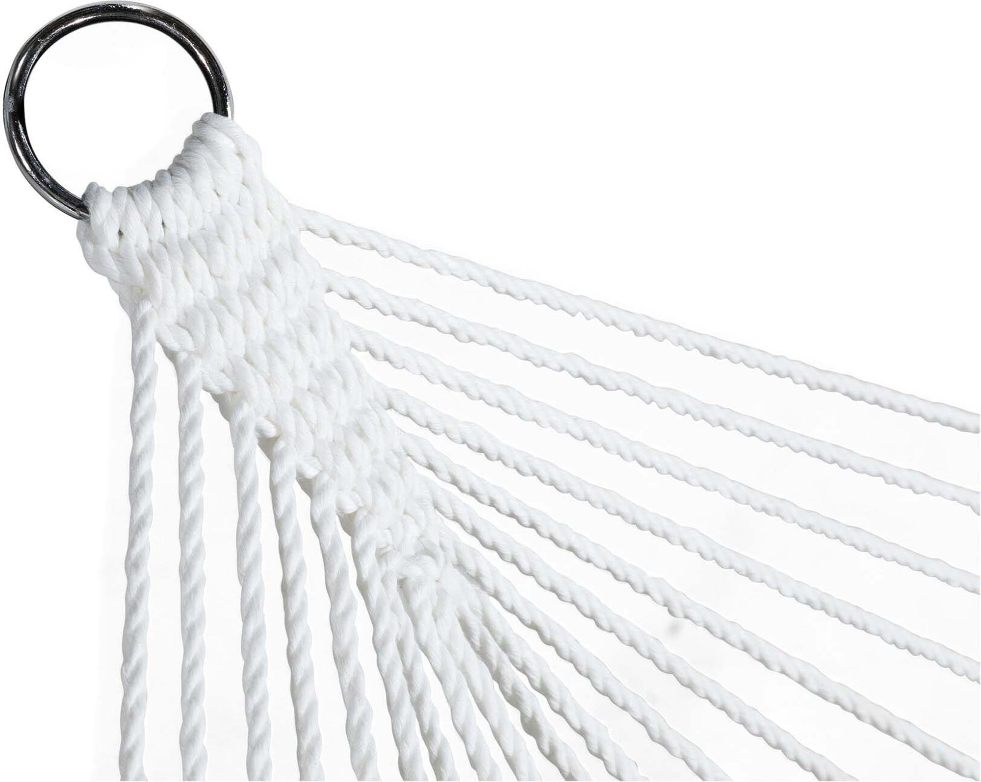 Genießen Sie entspannte Stunden in der stilvollen Marbella Hängematte von Venture Home – ideal für Balkon, Terrasse und Garten.