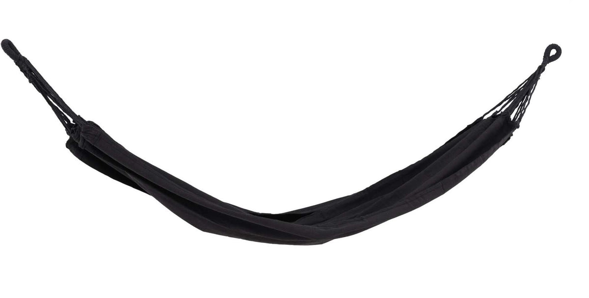 Marbella Hängematte in Schwarz präsentiert im Onlineshop von KAQTU Design AG. Hängematte ist von Venture Home