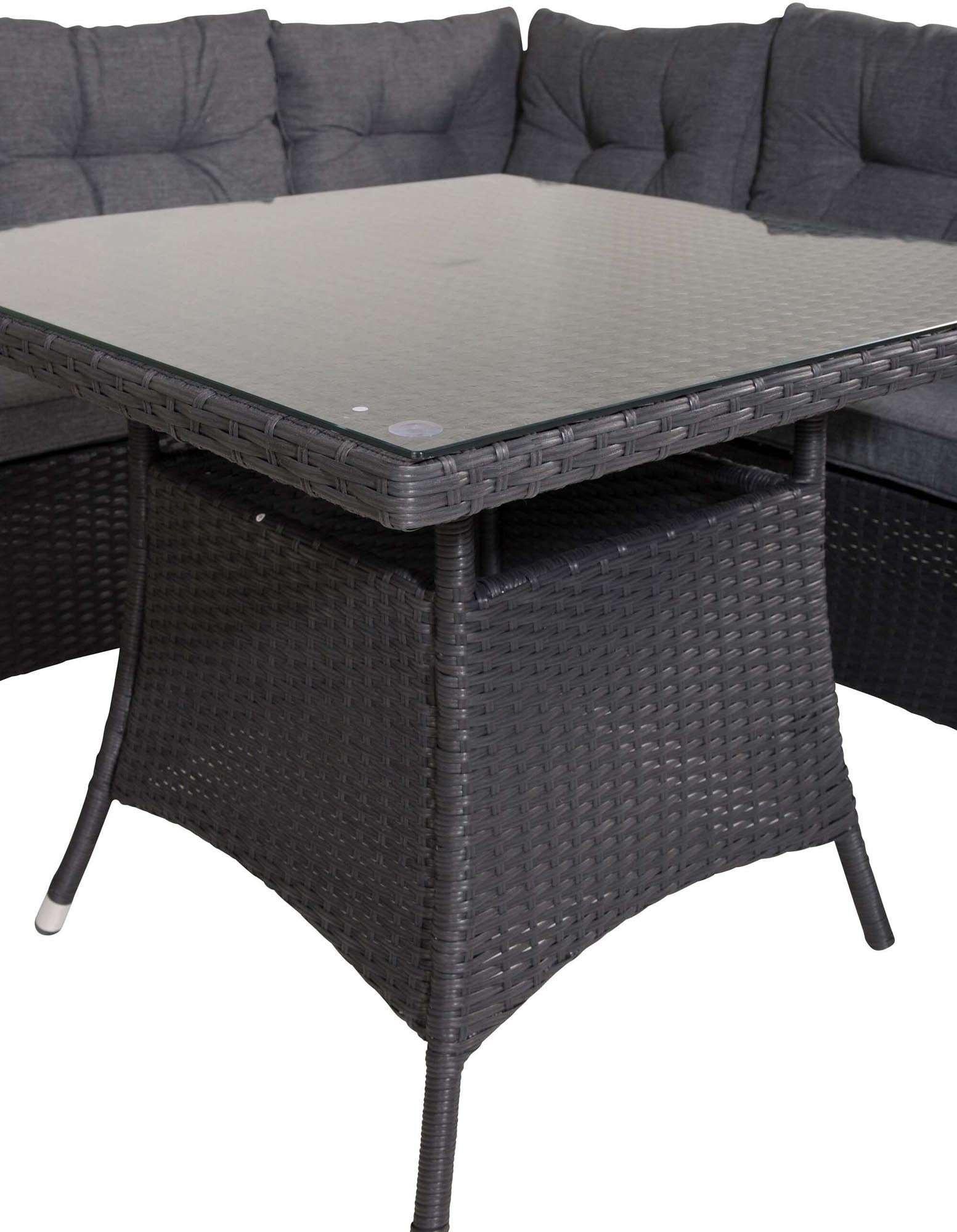 Stylisches Watford Ecksofa Outdoorset 80cm von Venture Home – ideal für entspannte Stunden im Freien mit Komfort und Eleganz.