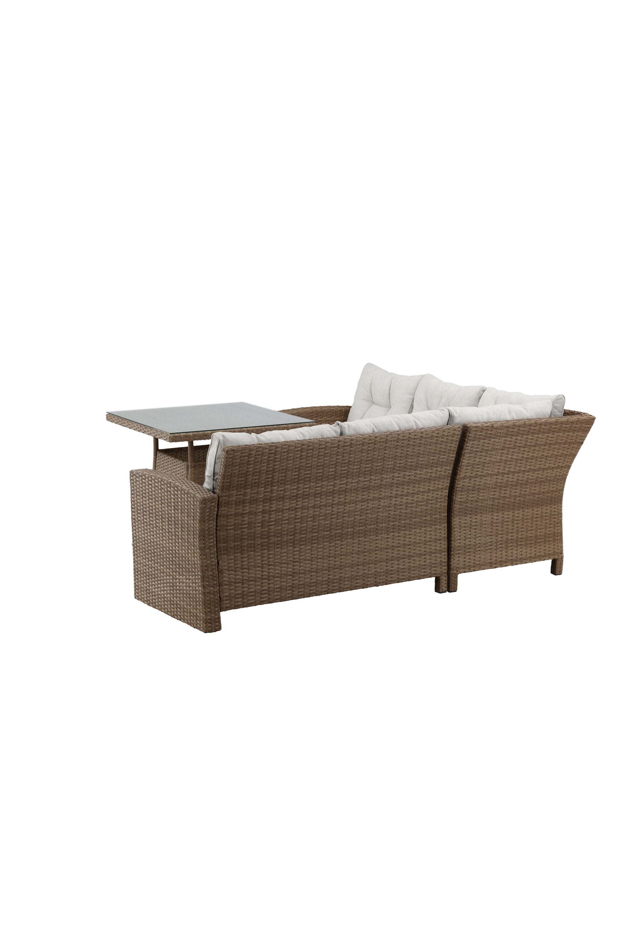 Watford Ecksofa Outdoorset 80cm in Natur präsentiert im Onlineshop von KAQTU Design AG. Loungeset ist von Venture Home