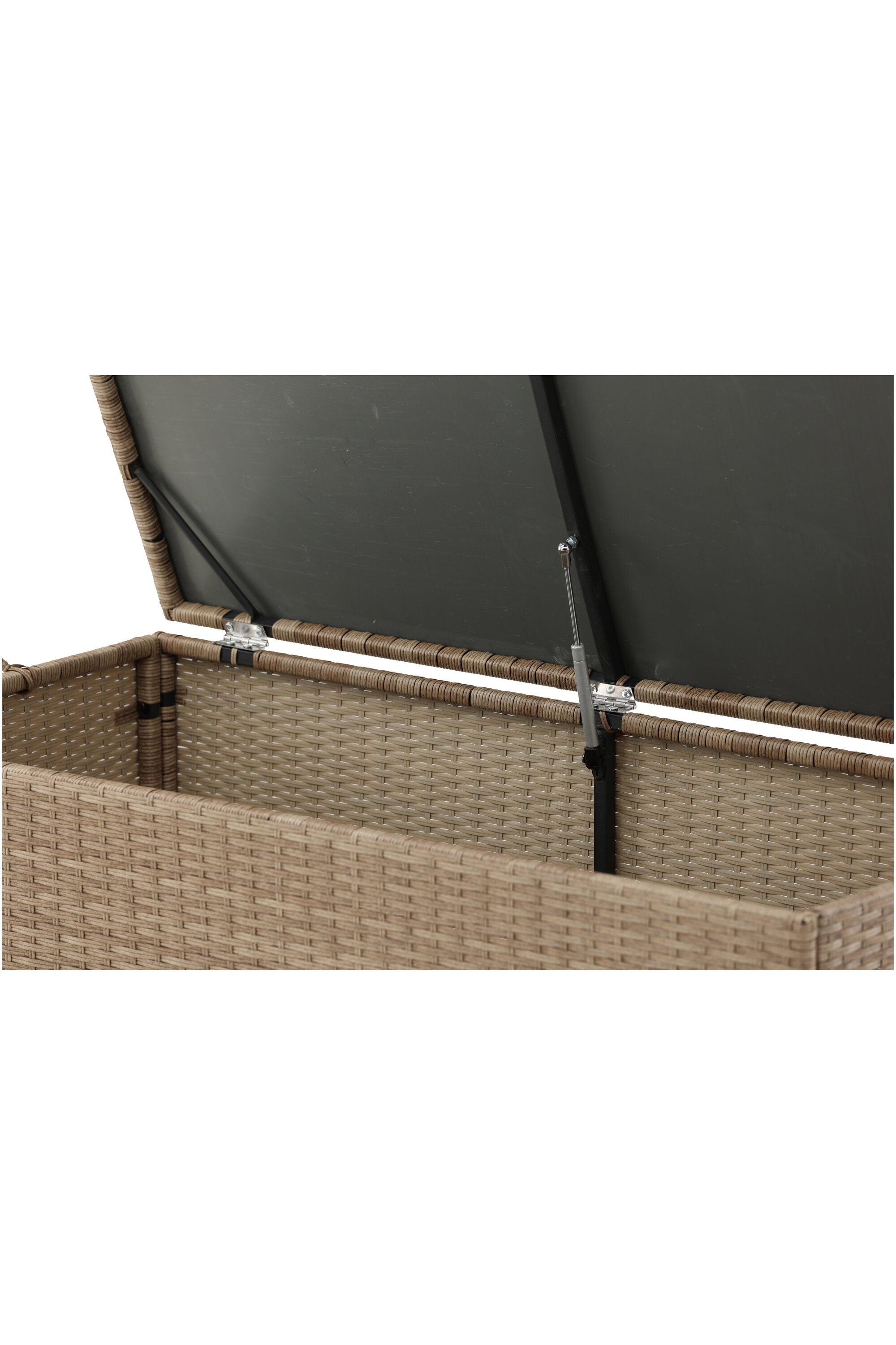 Londoner Kissenbox in Natur präsentiert im Onlineshop von KAQTU Design AG. Aufbewahrungsbox ist von Venture Home