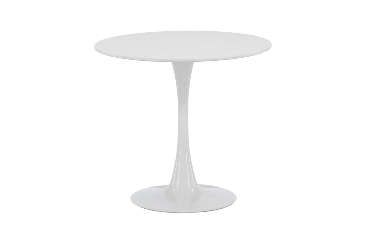 Hamden runder Esstisch in Weiss präsentiert im Onlineshop von KAQTU Design AG. Esstisch ist von Venture Home