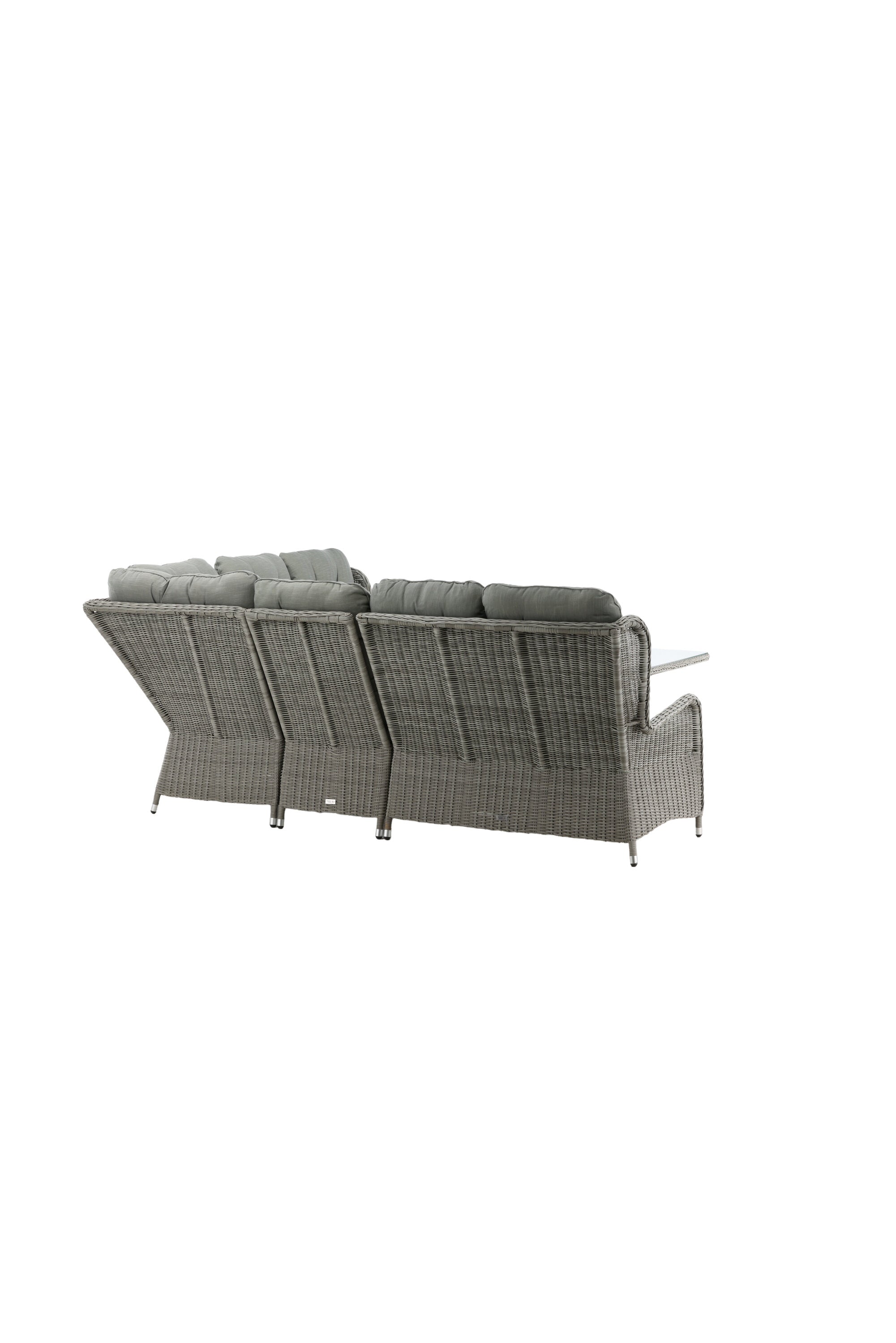Washington Ecksofa Outdoorset 100cm in Grau präsentiert im Onlineshop von KAQTU Design AG. Loungeset ist von Venture Home