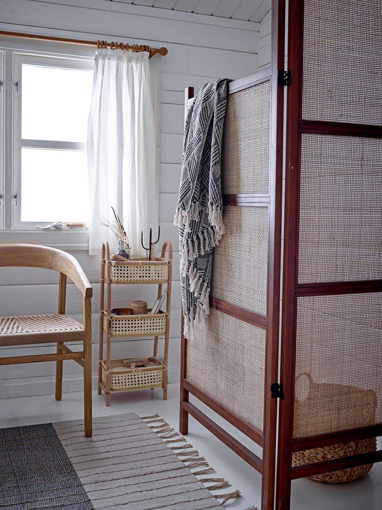 Aciano Teppich: Natürliche Eleganz aus Baumwolle von Bloomingville.