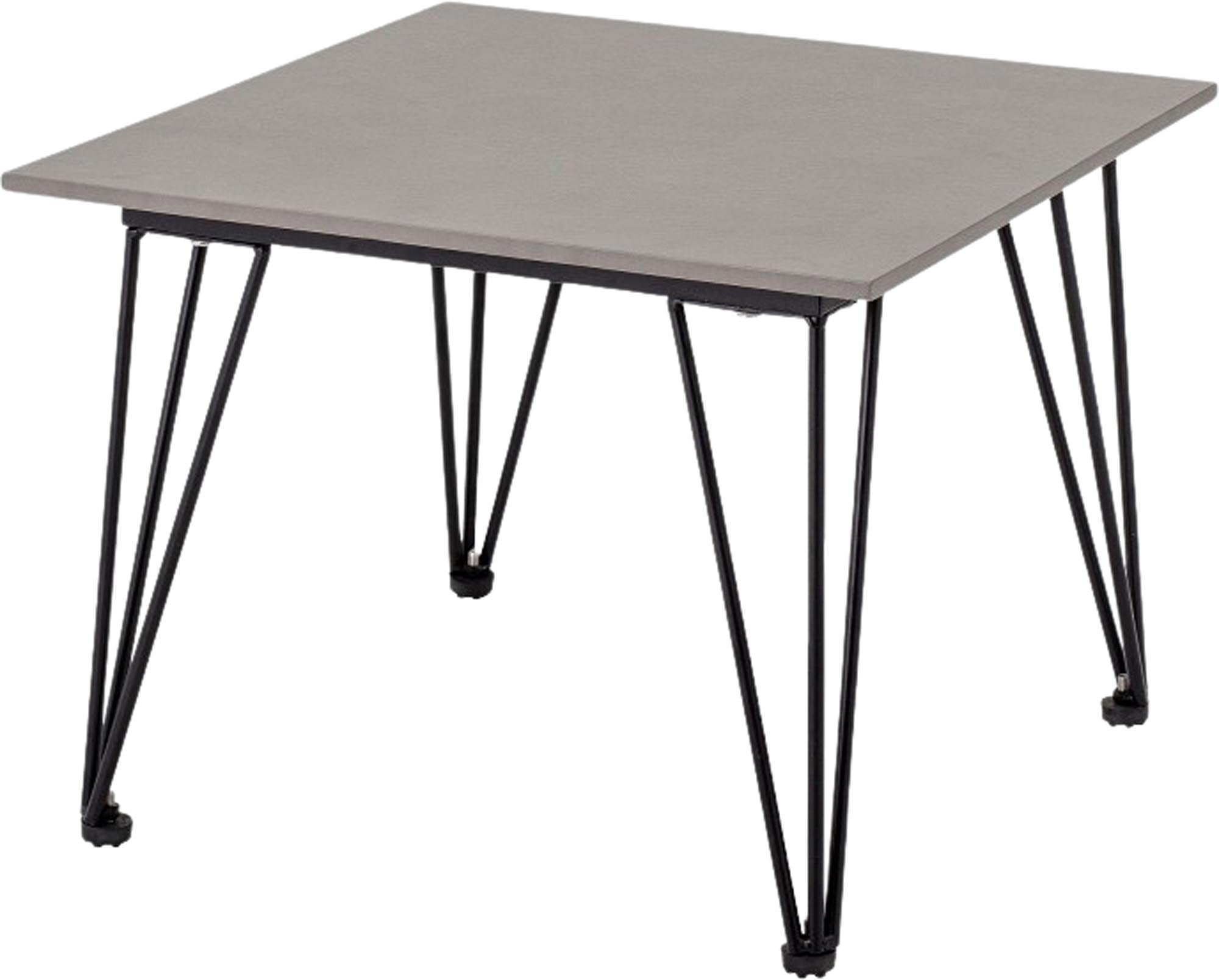 Eleganter Mundo Couchtisch von Bloomingville in grauer Betonoptik, perfekt für moderne Wohnräume und ein stilvolles Ambiente.