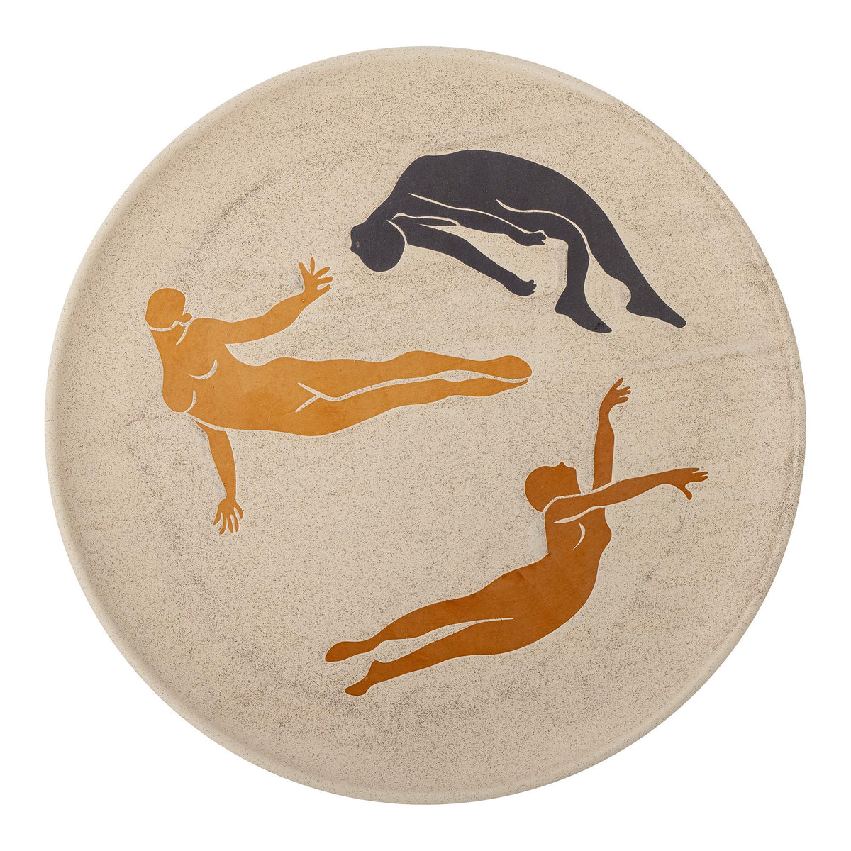 Harlow Wanddekoration, Braun, Steingut in Brown präsentiert im Onlineshop von KAQTU Design AG. Wanddeko ist von Bloomingville