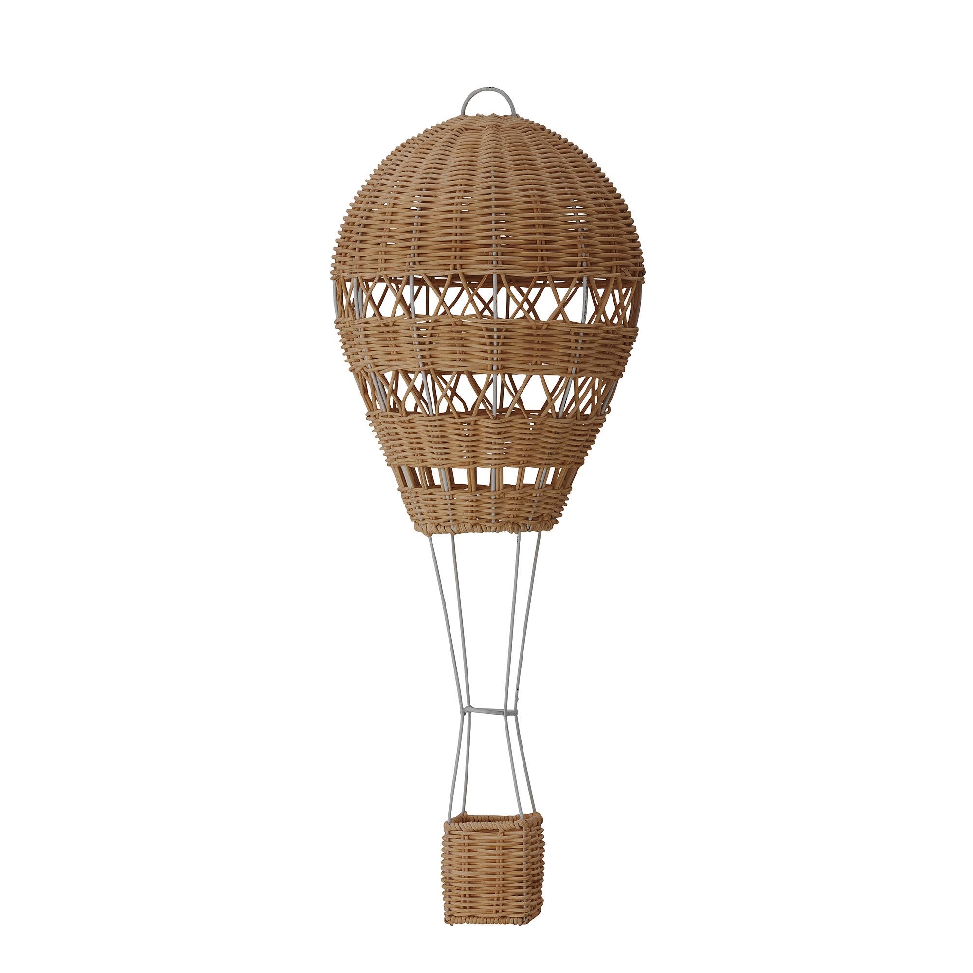 Huggi Deko, Braun, Rattan in Brown präsentiert im Onlineshop von KAQTU Design AG. Kunstgegenstände ist von Bloomingville Mini