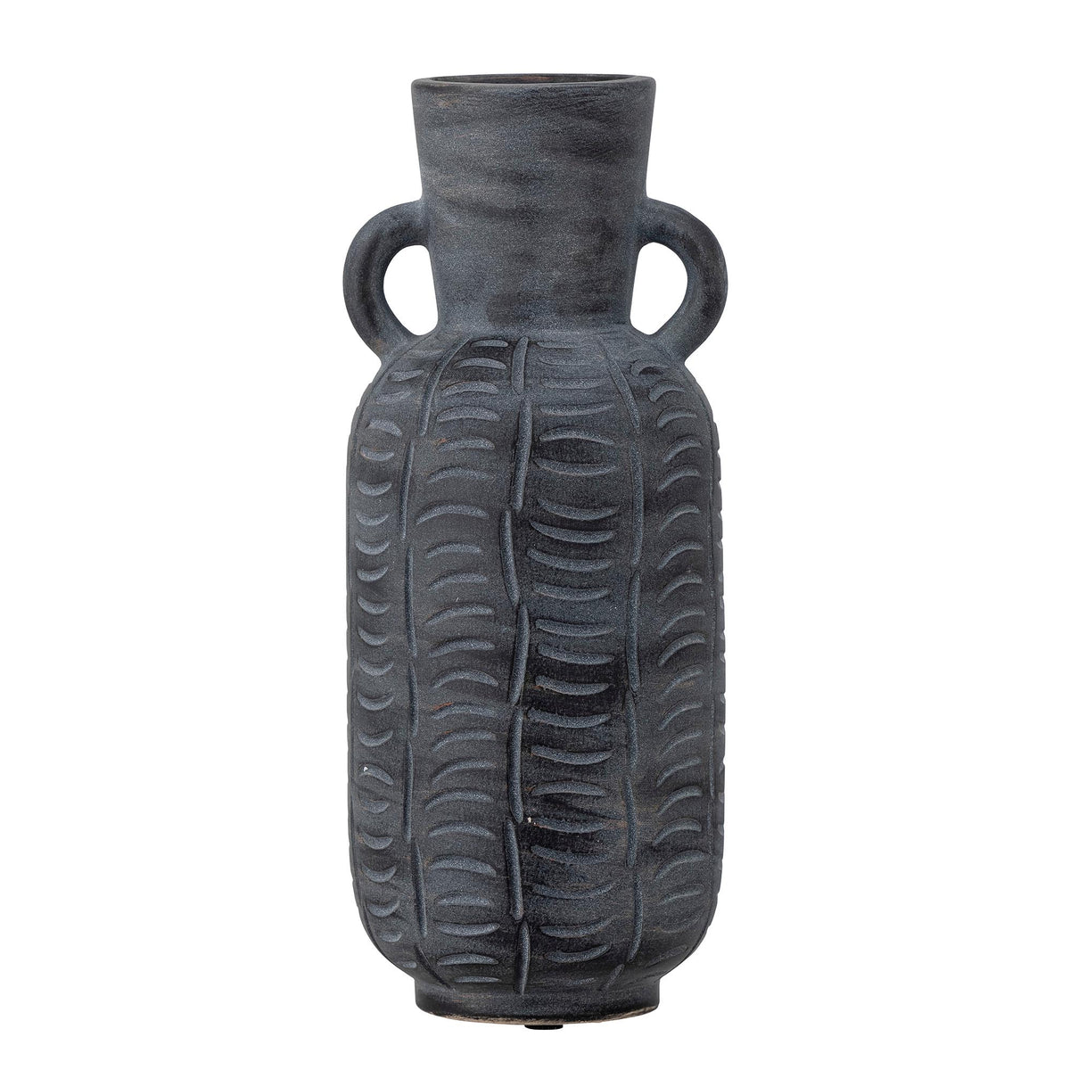 Rane Vase, Grau, Keramik in Grey präsentiert im Onlineshop von KAQTU Design AG. Vase ist von Creative Collection