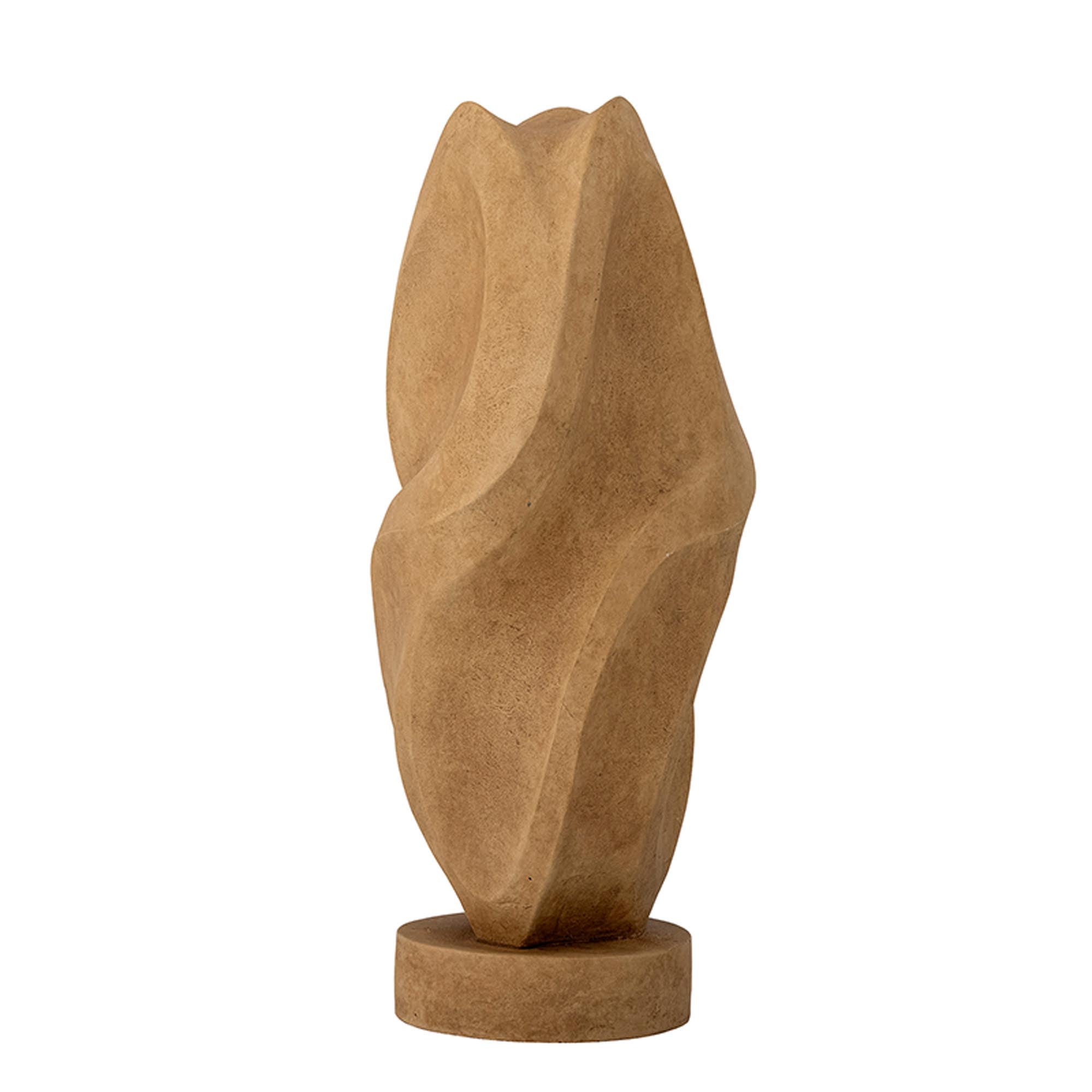 Die Deko Delier von Bloomingville: Skulpturale Form aus Polyresin, die natürliche Eleganz und Robustheit vereint.