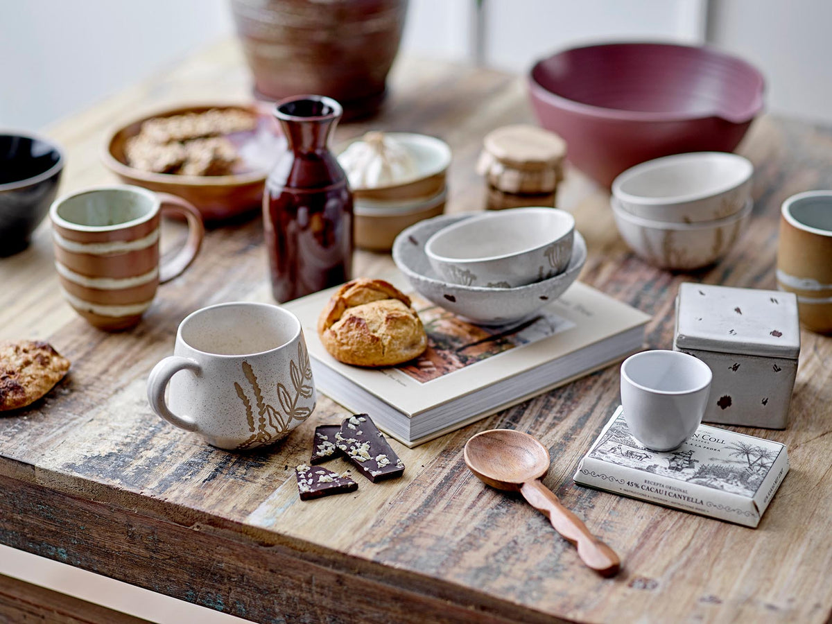 Primrose Schale, Natur, Steingut in Nature präsentiert im Onlineshop von KAQTU Design AG. Schale ist von Creative Collection