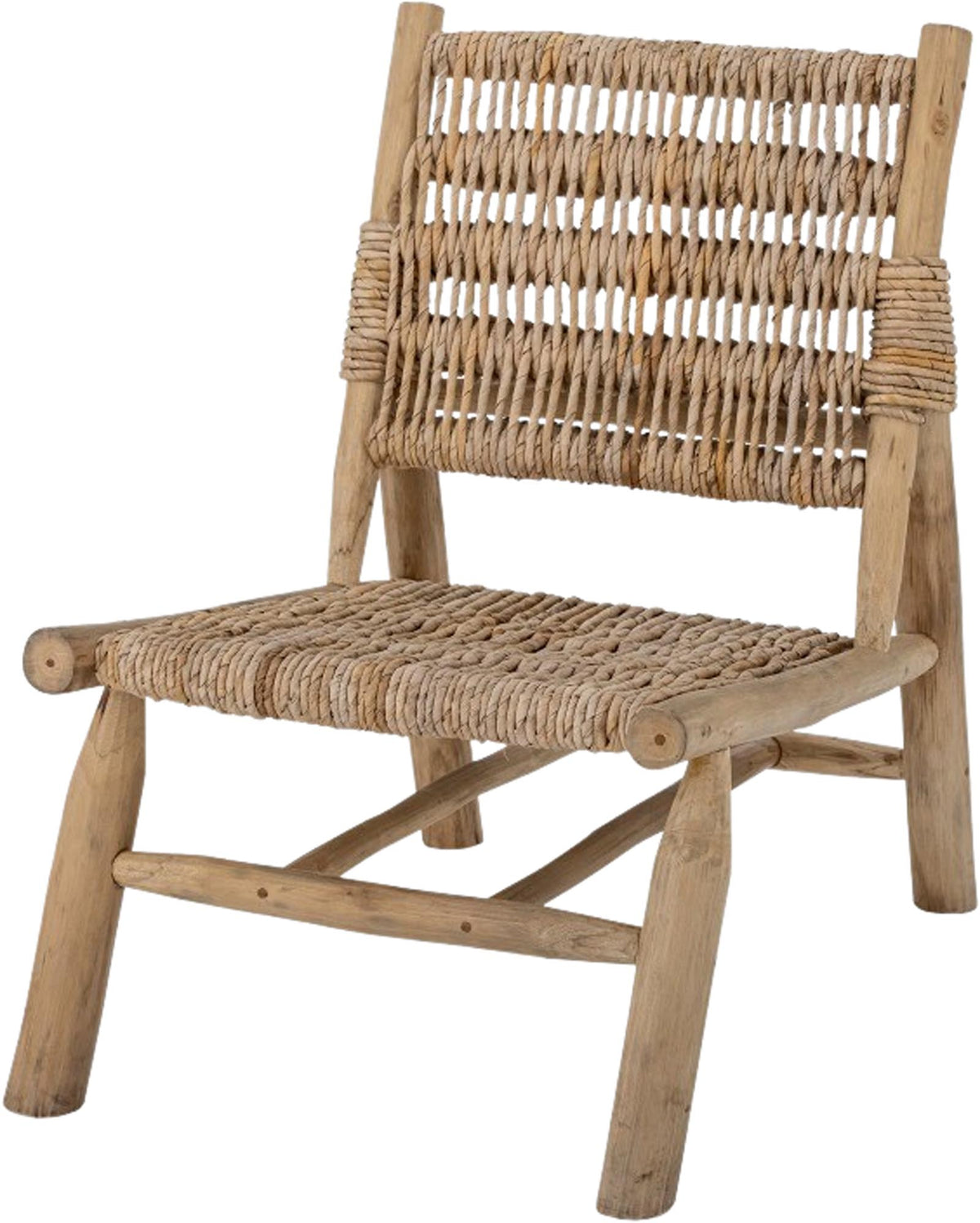 Ruthy Loungesessel, Natur, Teakholz in Natur präsentiert im Onlineshop von KAQTU Design AG. Sessel ist von Bloomingville