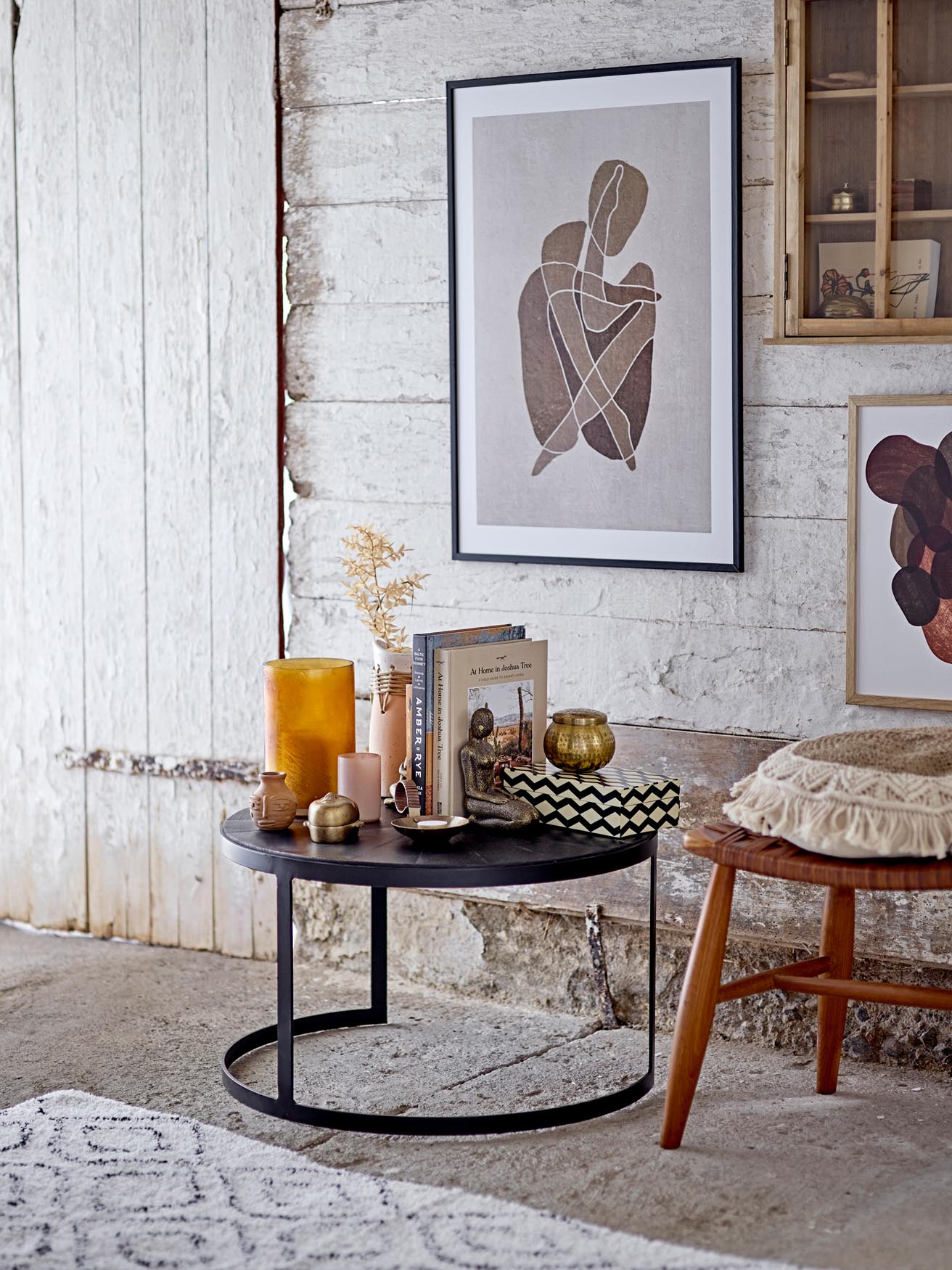 Katie Teppich: Stilvoller Baumwollteppich in Weiss von Bloomingville.