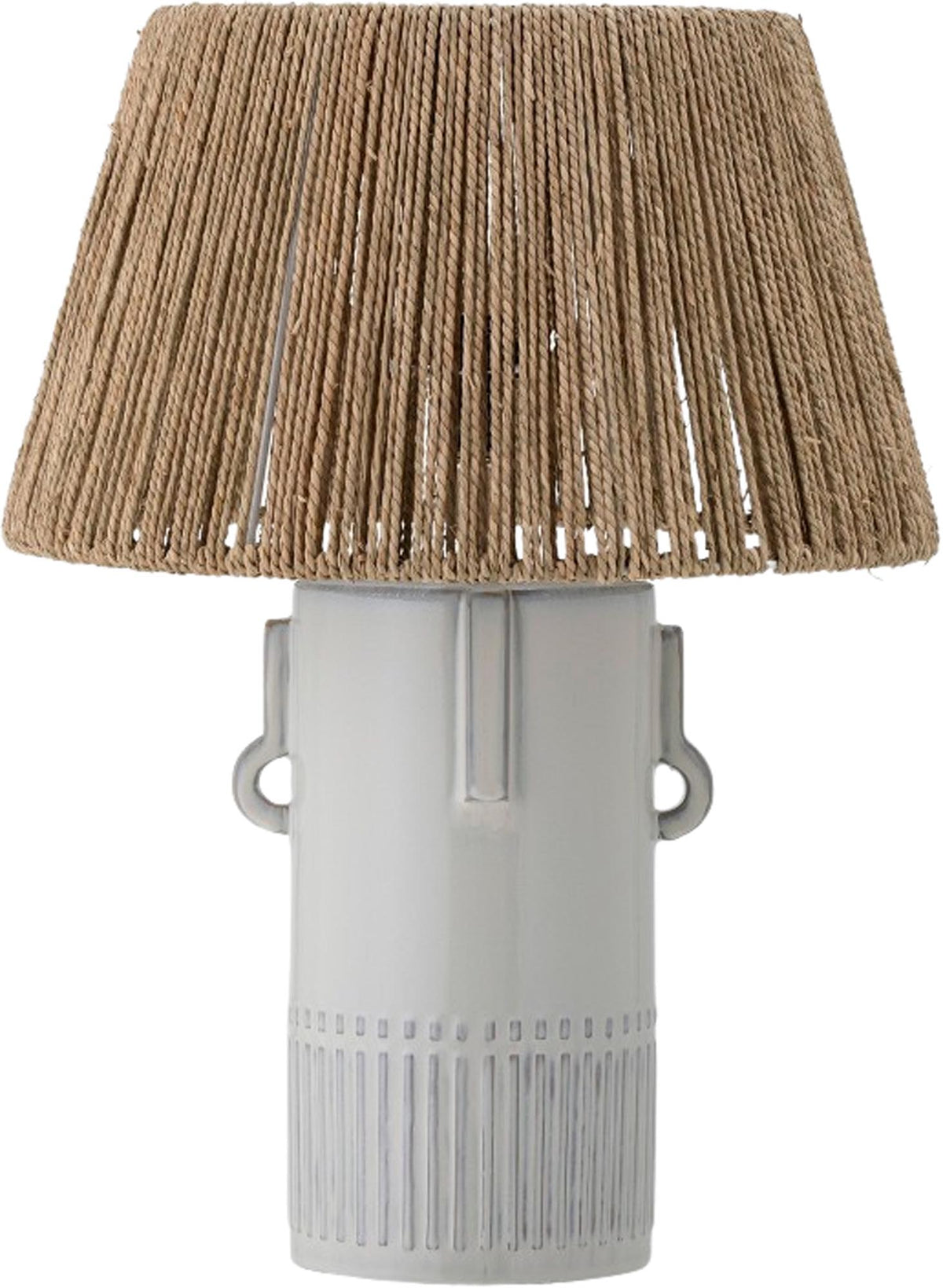 Rama Tischlampe, Weiá, Steingut in Weiss präsentiert im Onlineshop von KAQTU Design AG. Tischleuchte ist von Bloomingville