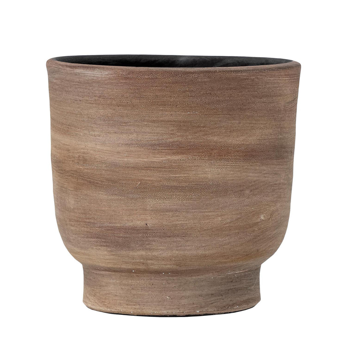 Venca Deko-Blumentopf, Braun, Terrakotta in Brown präsentiert im Onlineshop von KAQTU Design AG. Blumentopf ist von Bloomingville