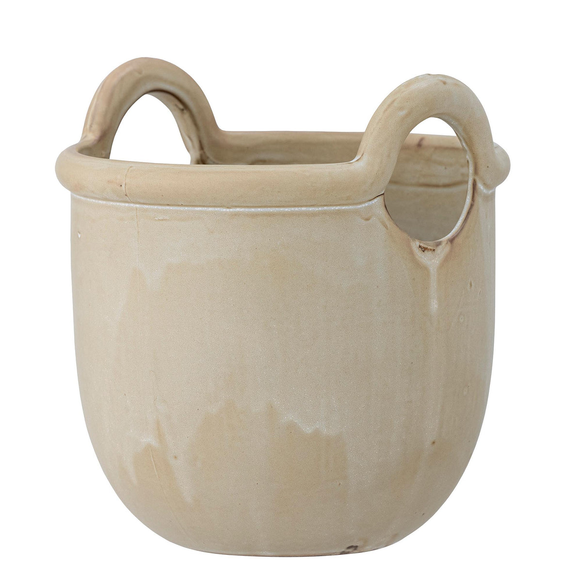 Janti Blumentopf, Grau, Steingut in Grey präsentiert im Onlineshop von KAQTU Design AG. Blumentopf ist von Bloomingville