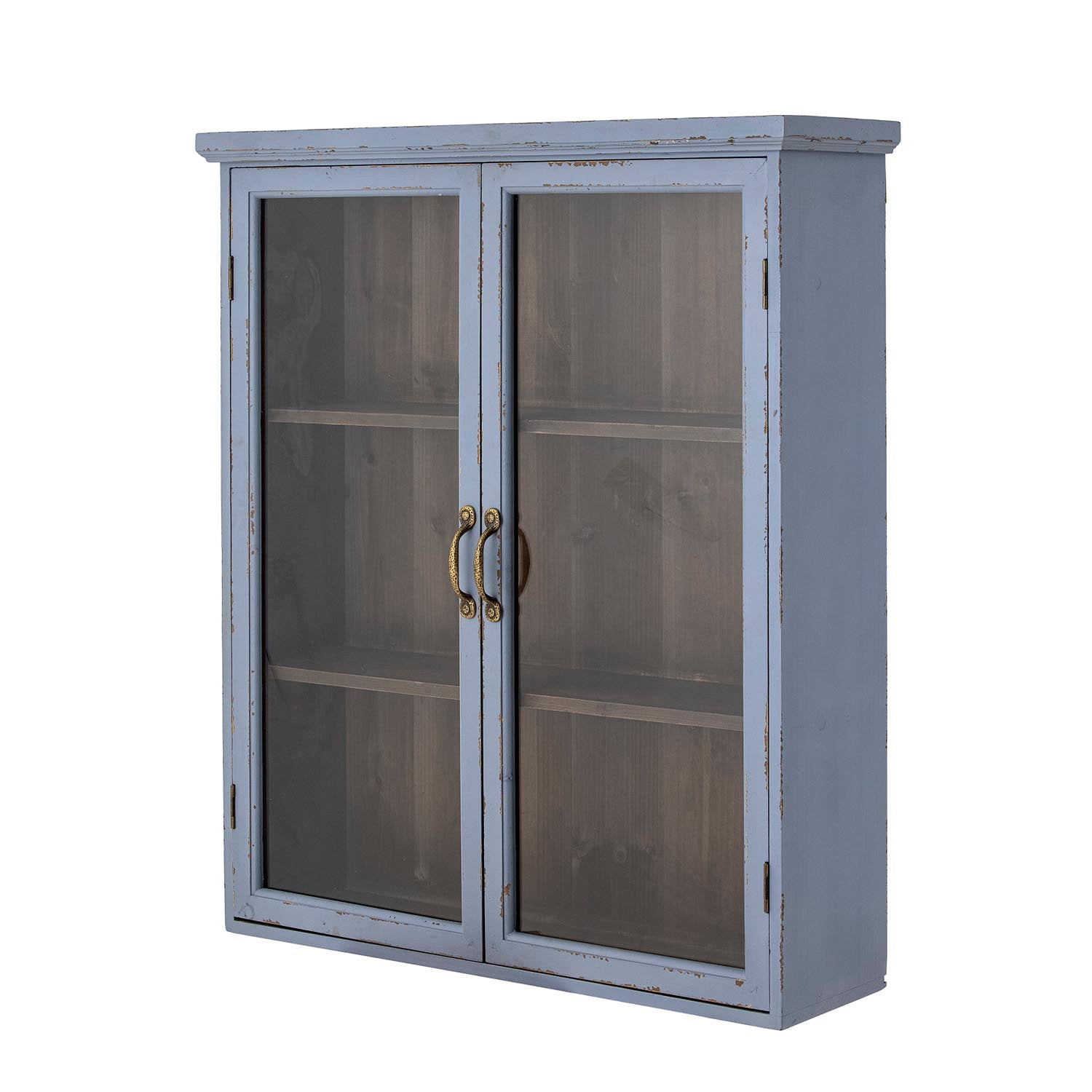 Das Hazem Kabinett aus Tannenholz in Blau von Creative Collection kombiniert stilvolles Design mit erstklassiger Handwerkskunst.