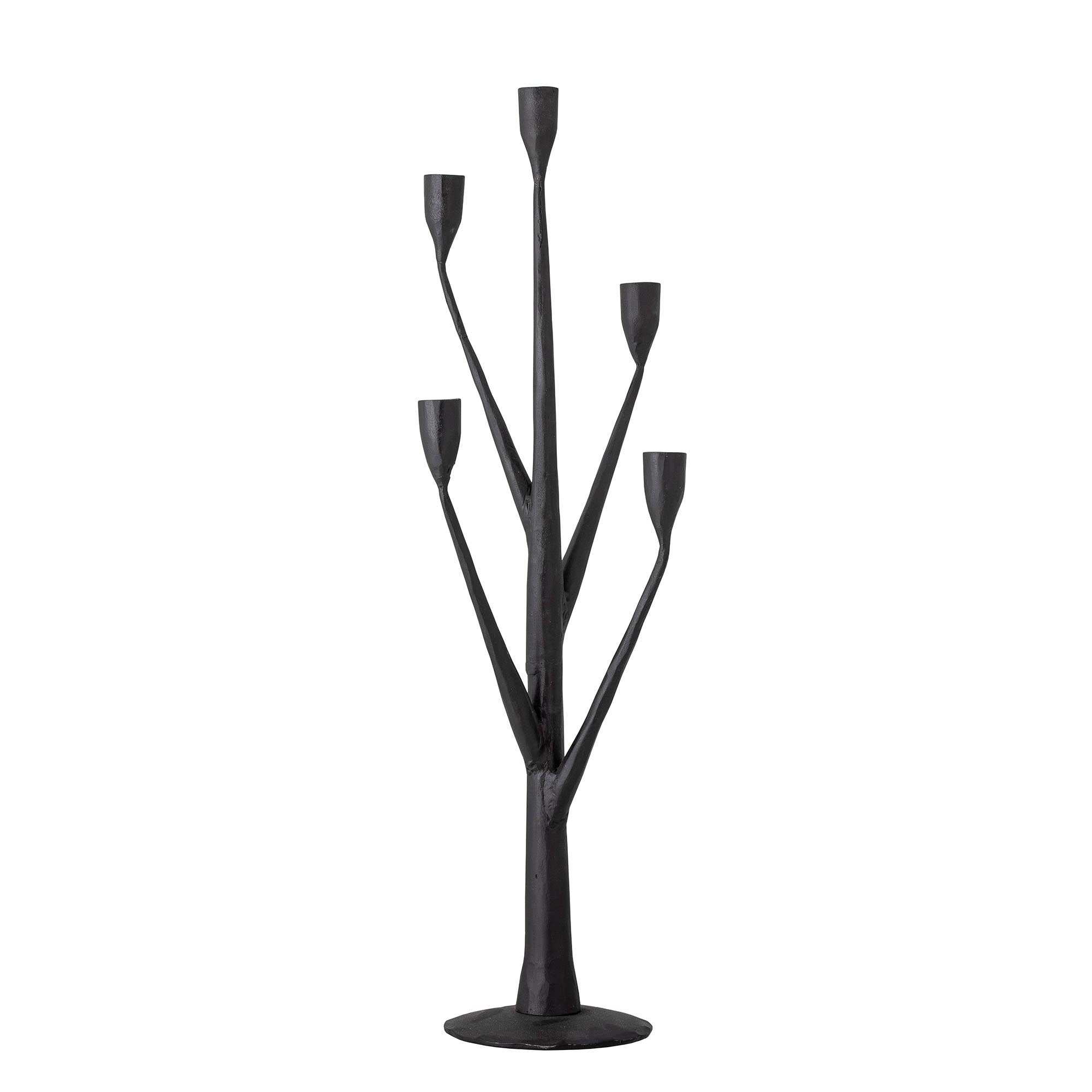 Abriz Kerzenhalter, Schwarz, Eisen in Black präsentiert im Onlineshop von KAQTU Design AG. Kerzenständer ist von Creative Collection