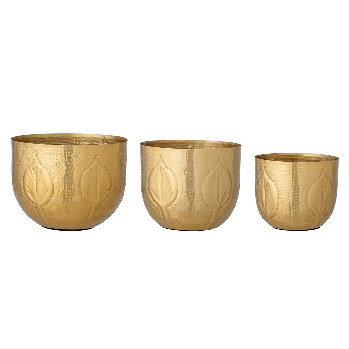 Bati Blumentopf, Brass, Eisen in Brass präsentiert im Onlineshop von KAQTU Design AG. Blumentopf ist von Creative Collection