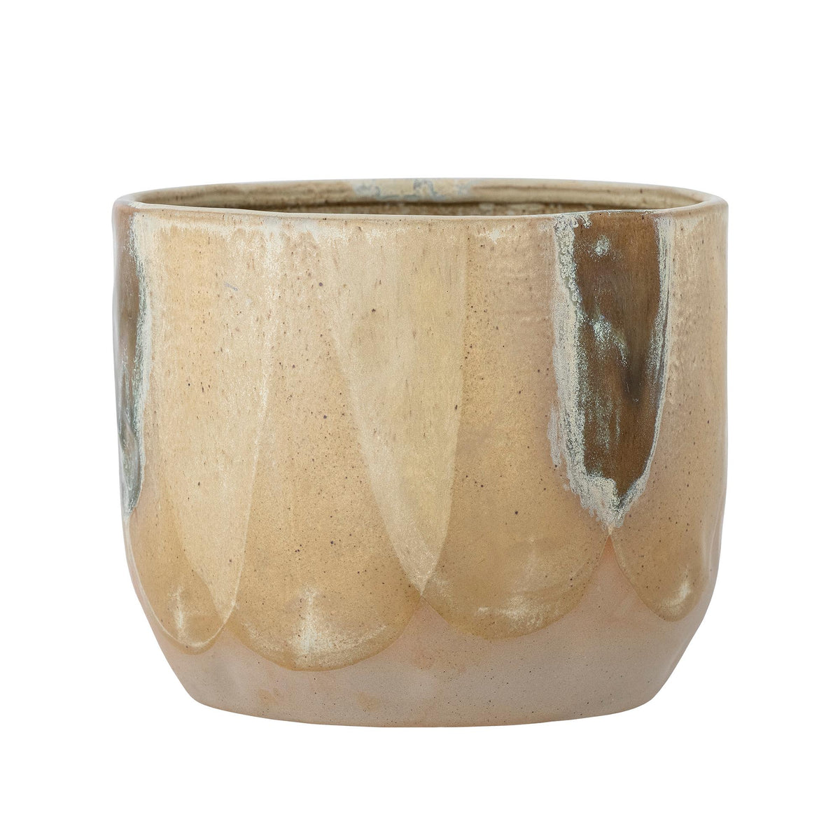 May Blumentopf, Braun, Steingut in Brown präsentiert im Onlineshop von KAQTU Design AG. Blumentopf ist von Creative Collection