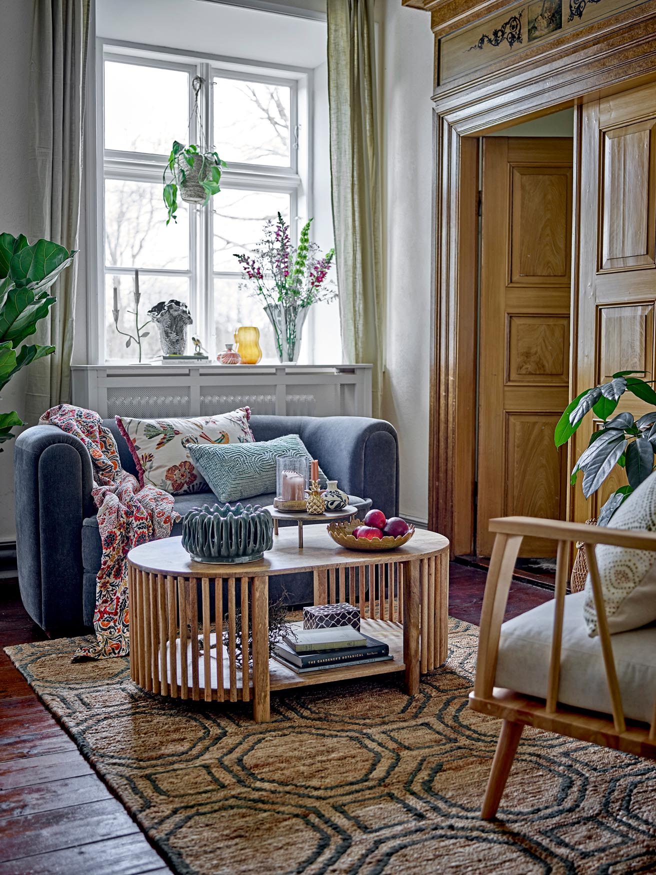 Mavel Blumentopf, grün, Steingut – stilvoll von Creative Collection.