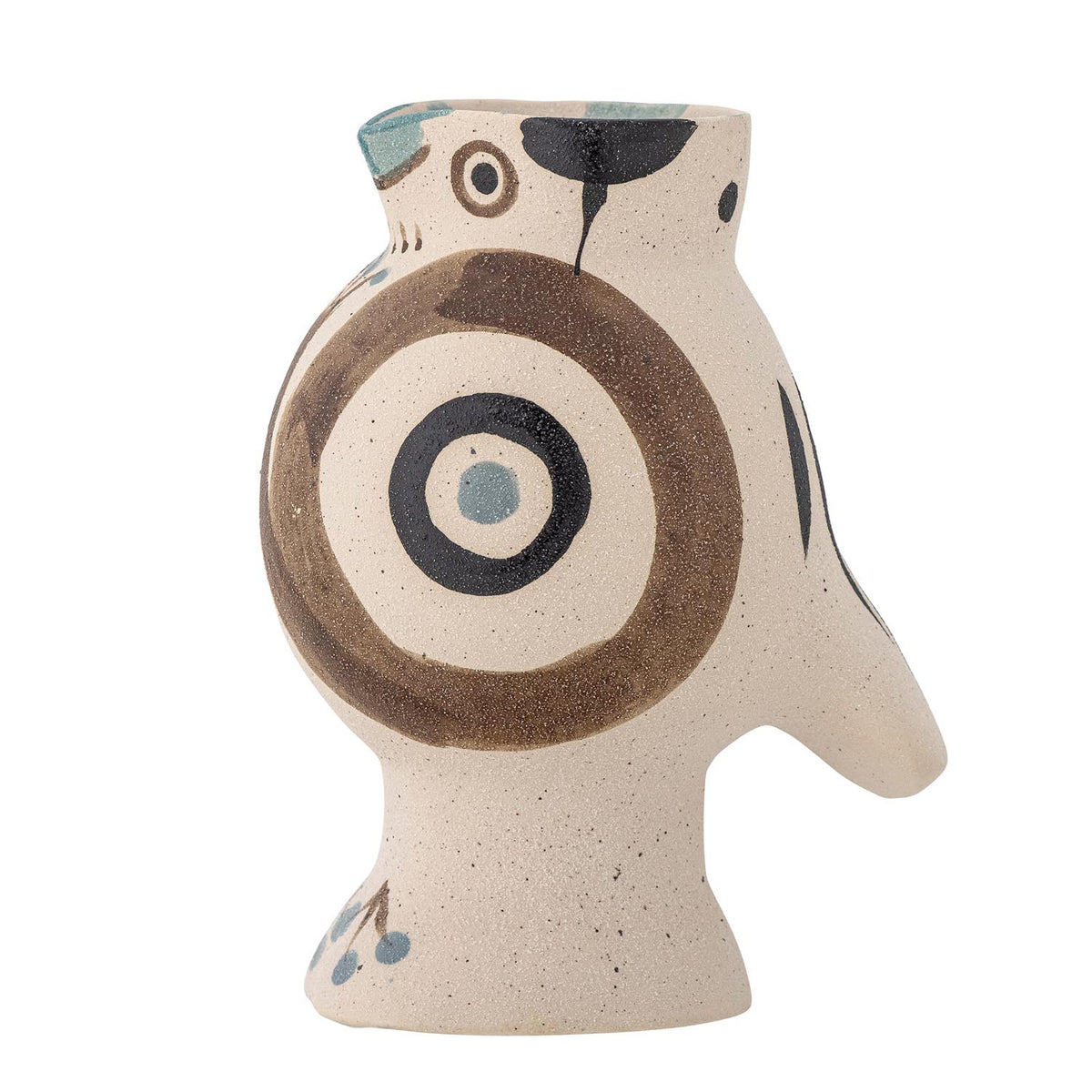 Mahrab Vase, Natur, Steingut in Natur präsentiert im Onlineshop von KAQTU Design AG. Vase ist von Bloomingville